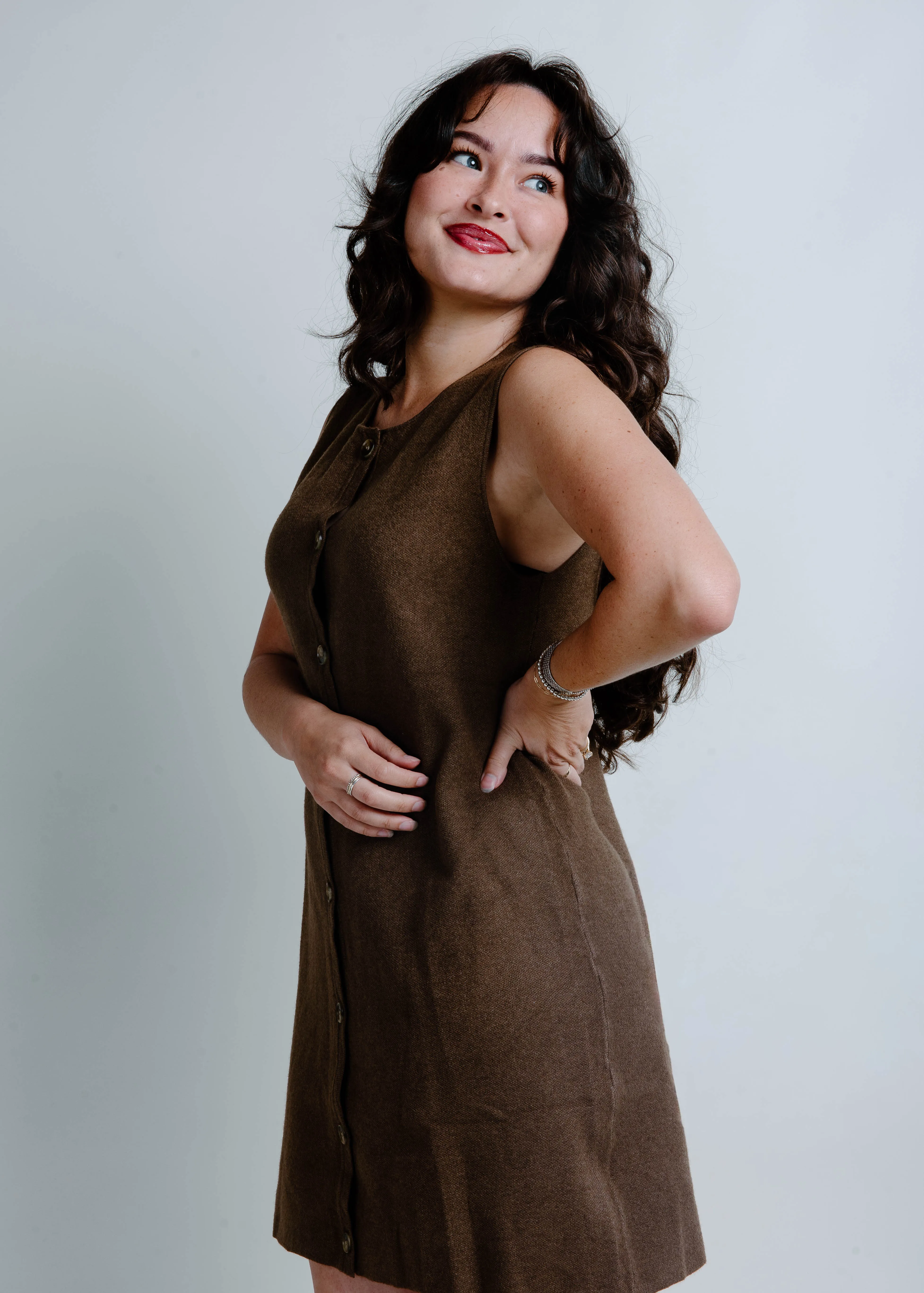 From The Start Knit Mini Dress sold by Vinnie Louise product image thumbnail 3