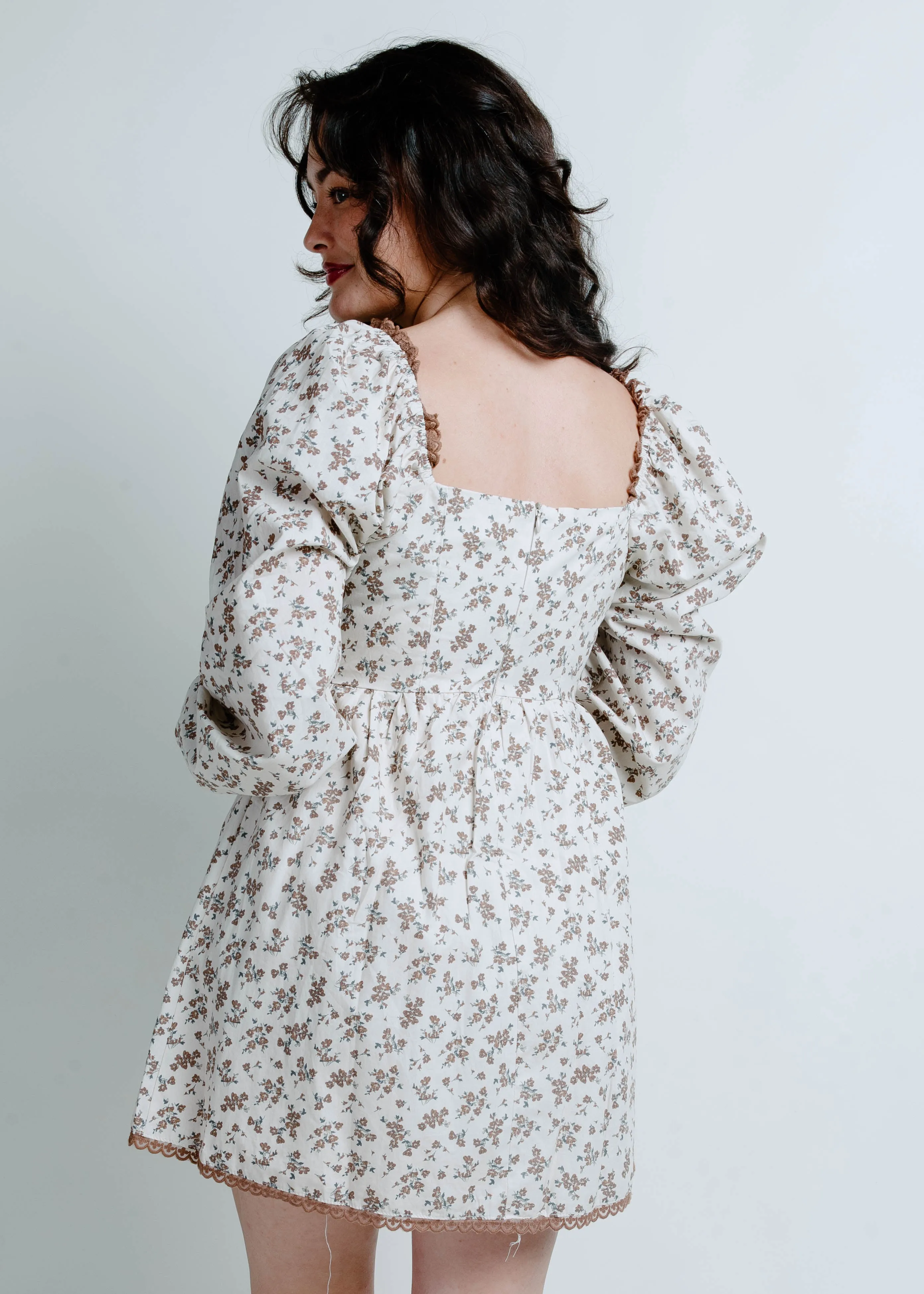 Millie Floral Mini Dress sold by Vinnie Louise product image thumbnail 4