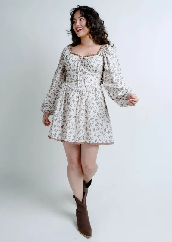 Millie Floral Mini Dress sold by Vinnie Louise