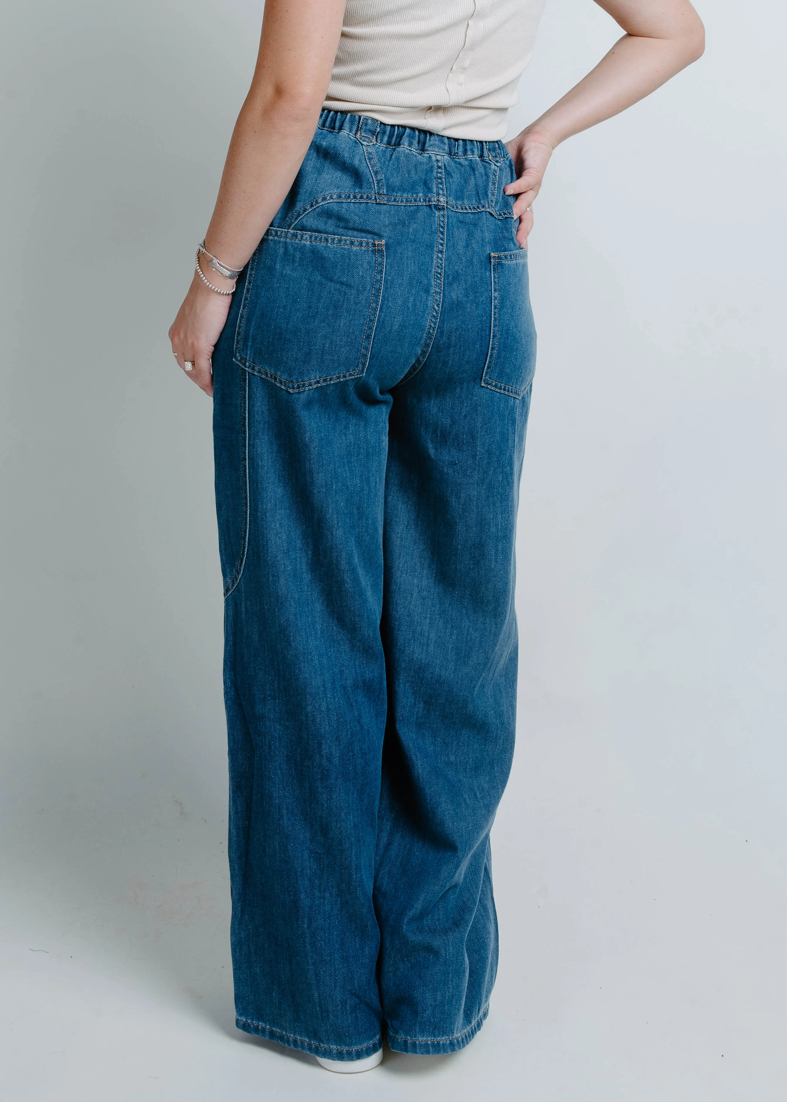 Paxton Denim Drawstring Pant sold by Vinnie Louise product image thumbnail 5