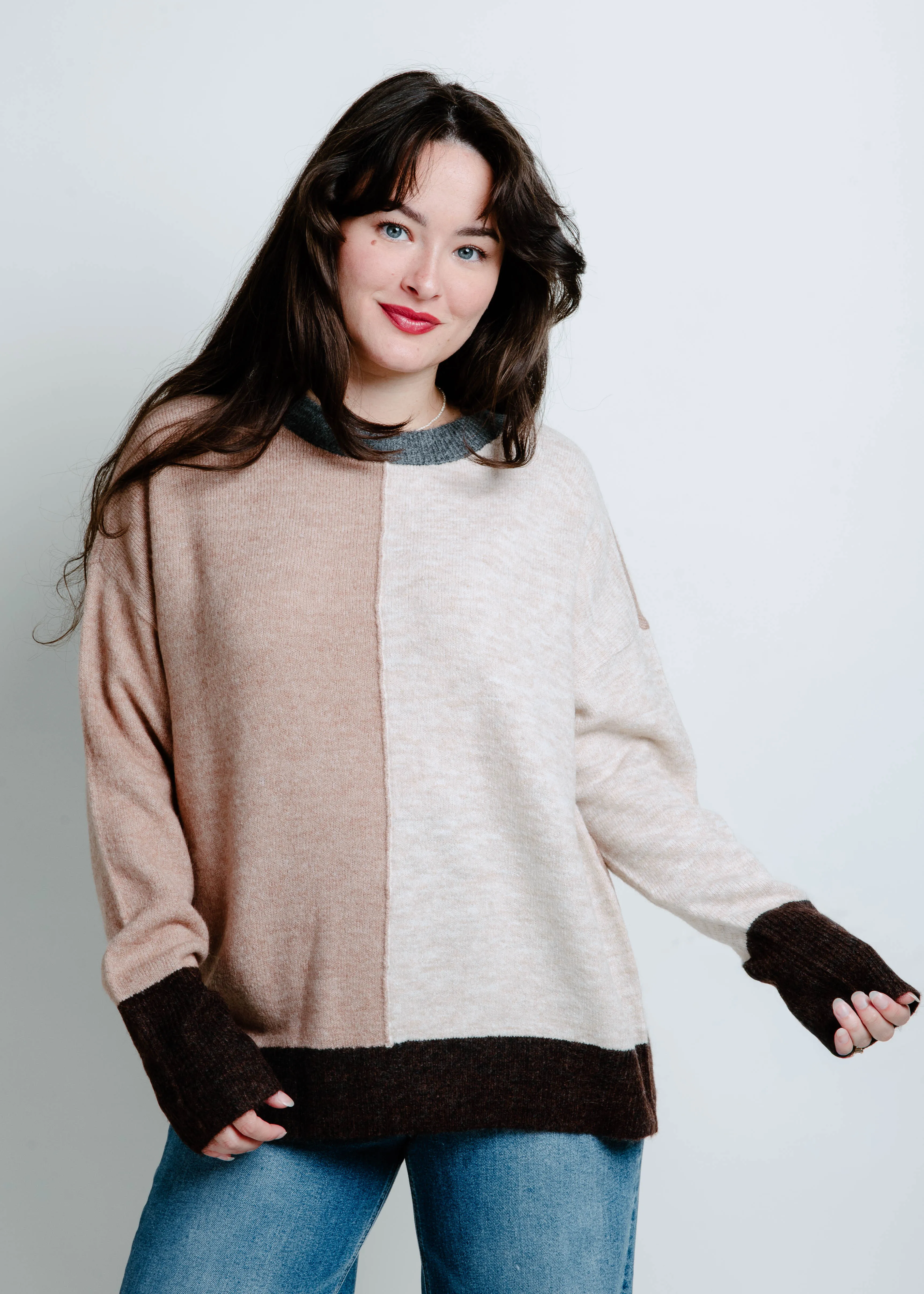 The Carolyn Sweater sold by Vinnie Louise