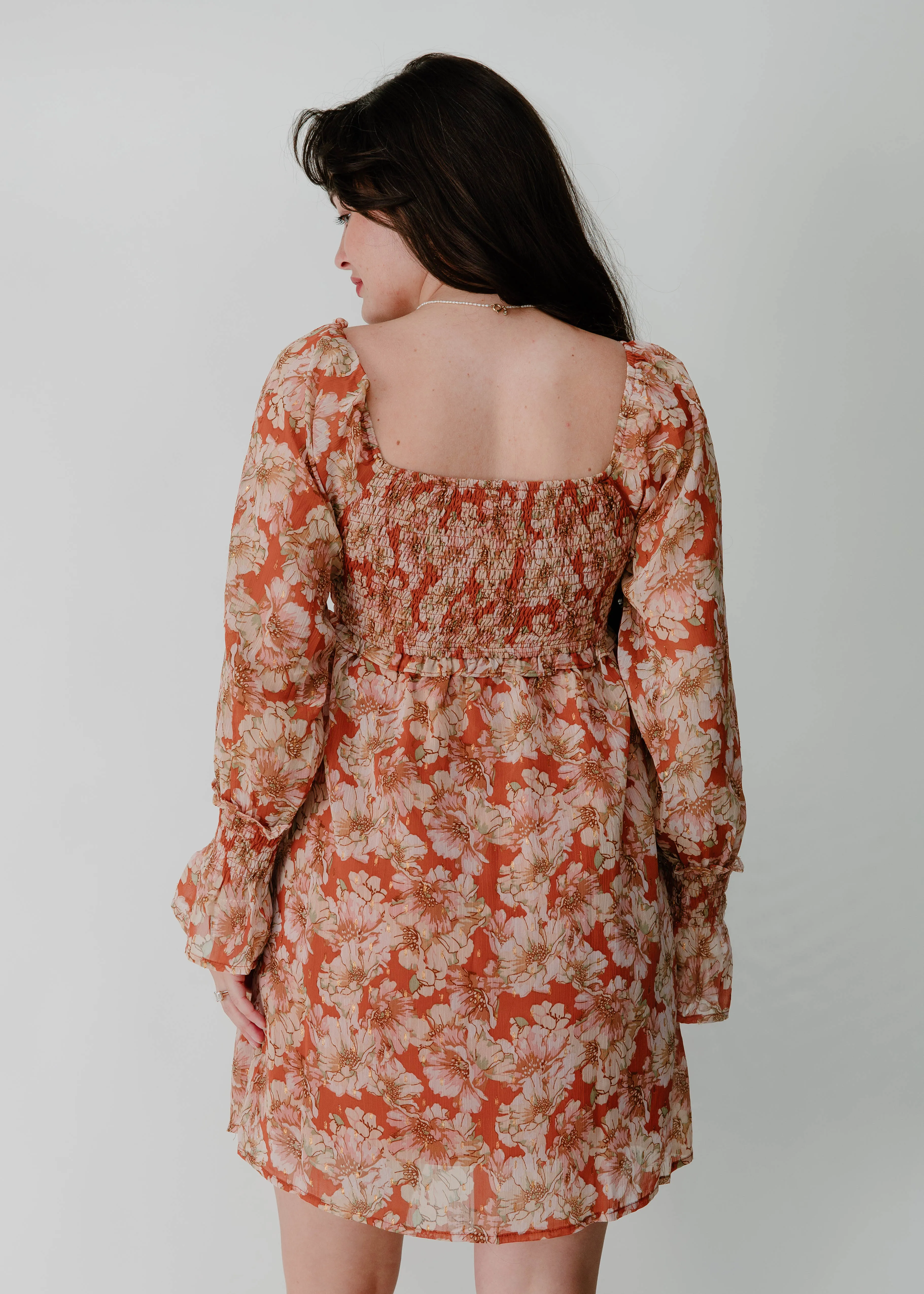 Lane Long Sleeve Mini Dress sold by Vinnie Louise product image thumbnail 3