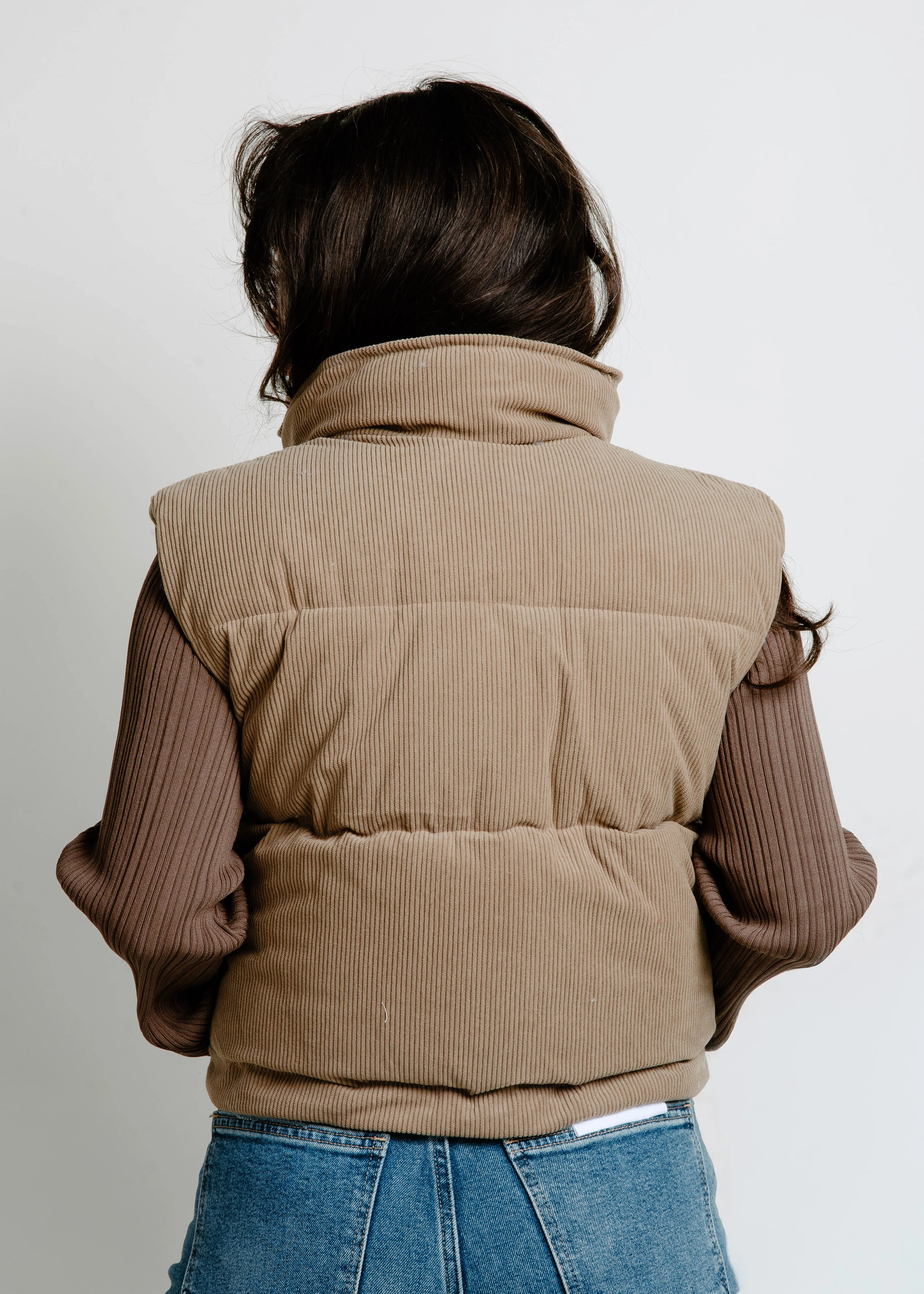 The Oakley Puffer Vest - Camel sold by Vinnie Louise product image thumbnail 4