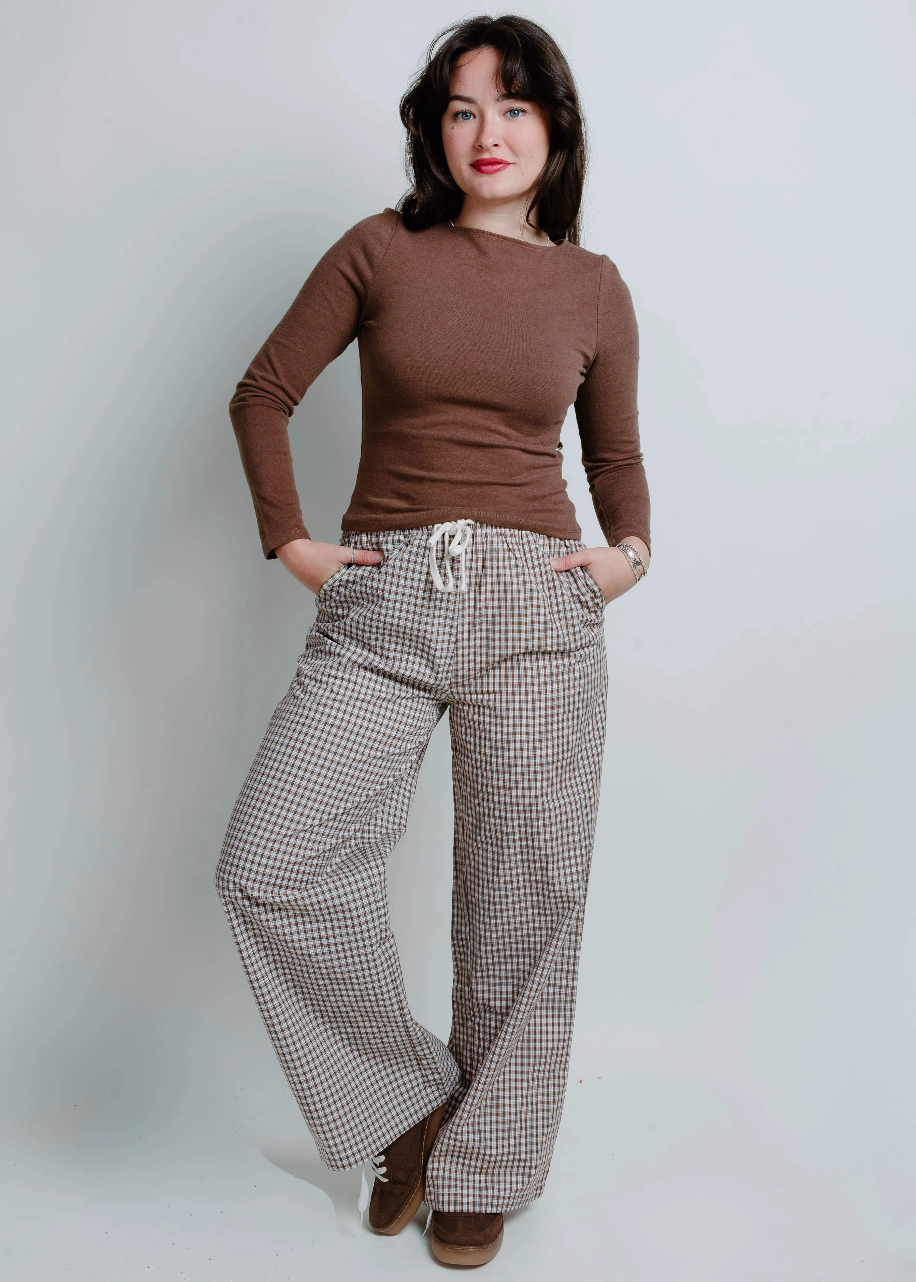 The Ruthie Pants - Brown sold by Vinnie Louise
