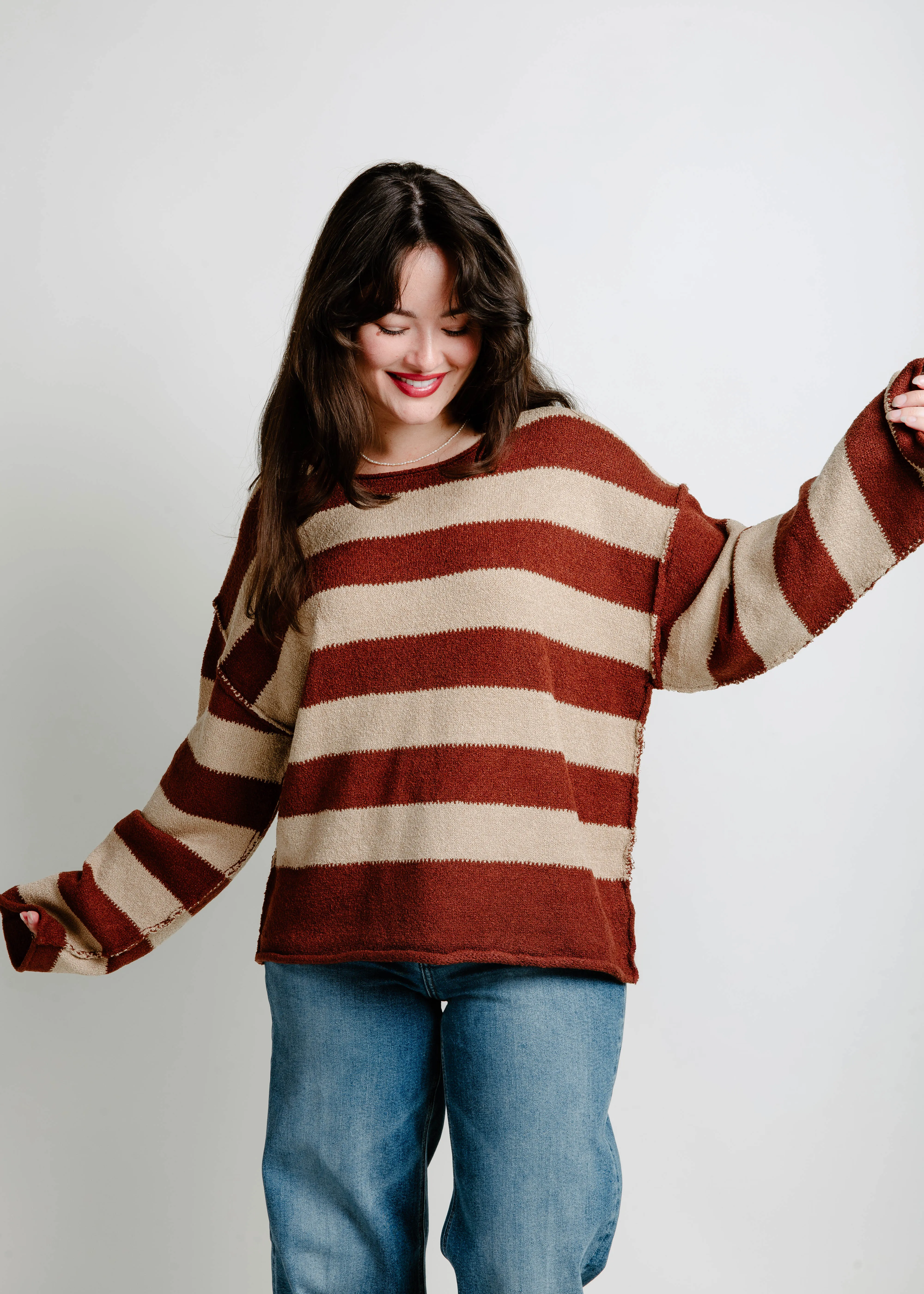 Steal The Show Sweater - Brown sold by Vinnie Louise product image thumbnail 3