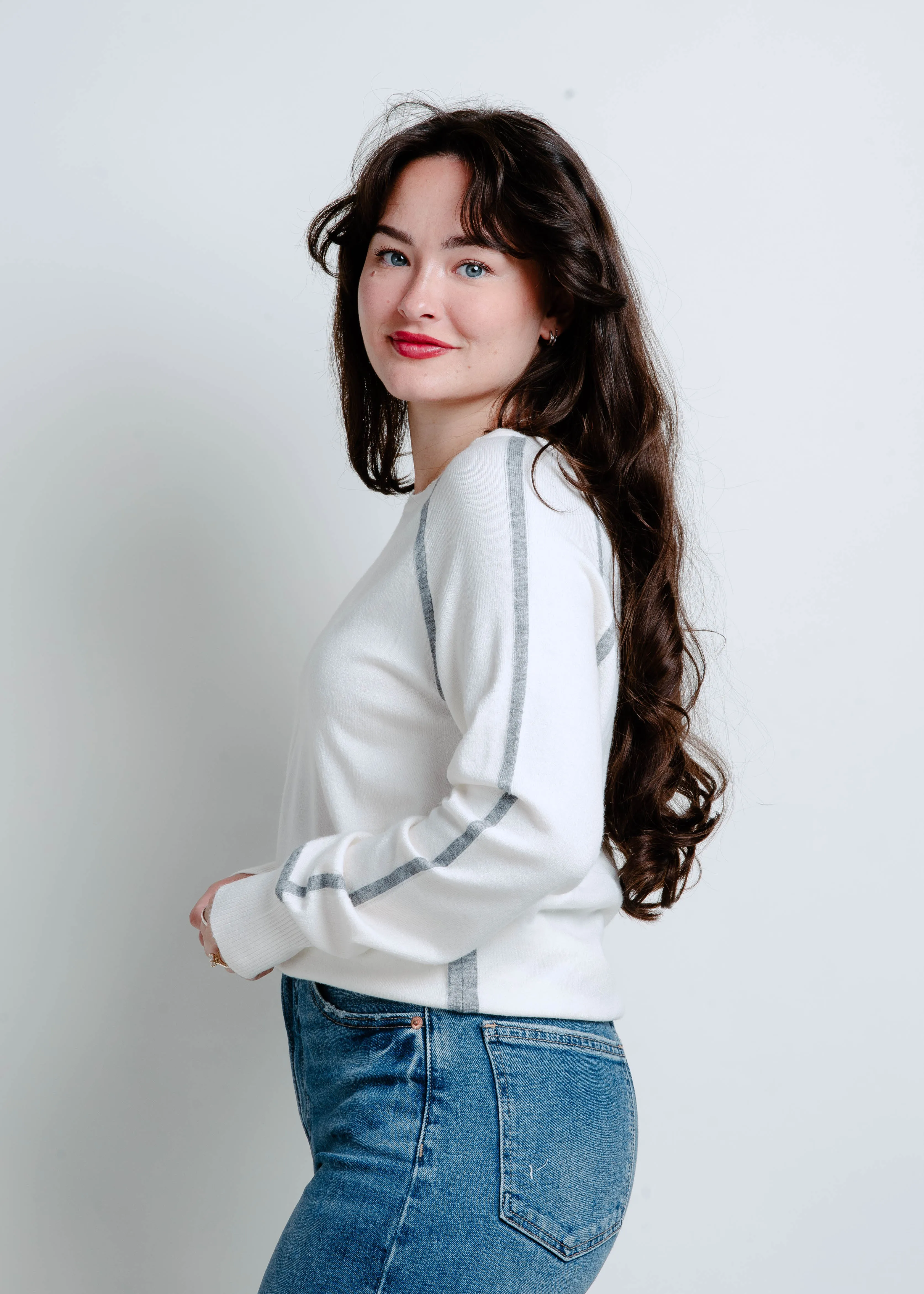 Blakely Contrast Pullover sold by Vinnie Louise product image thumbnail 2