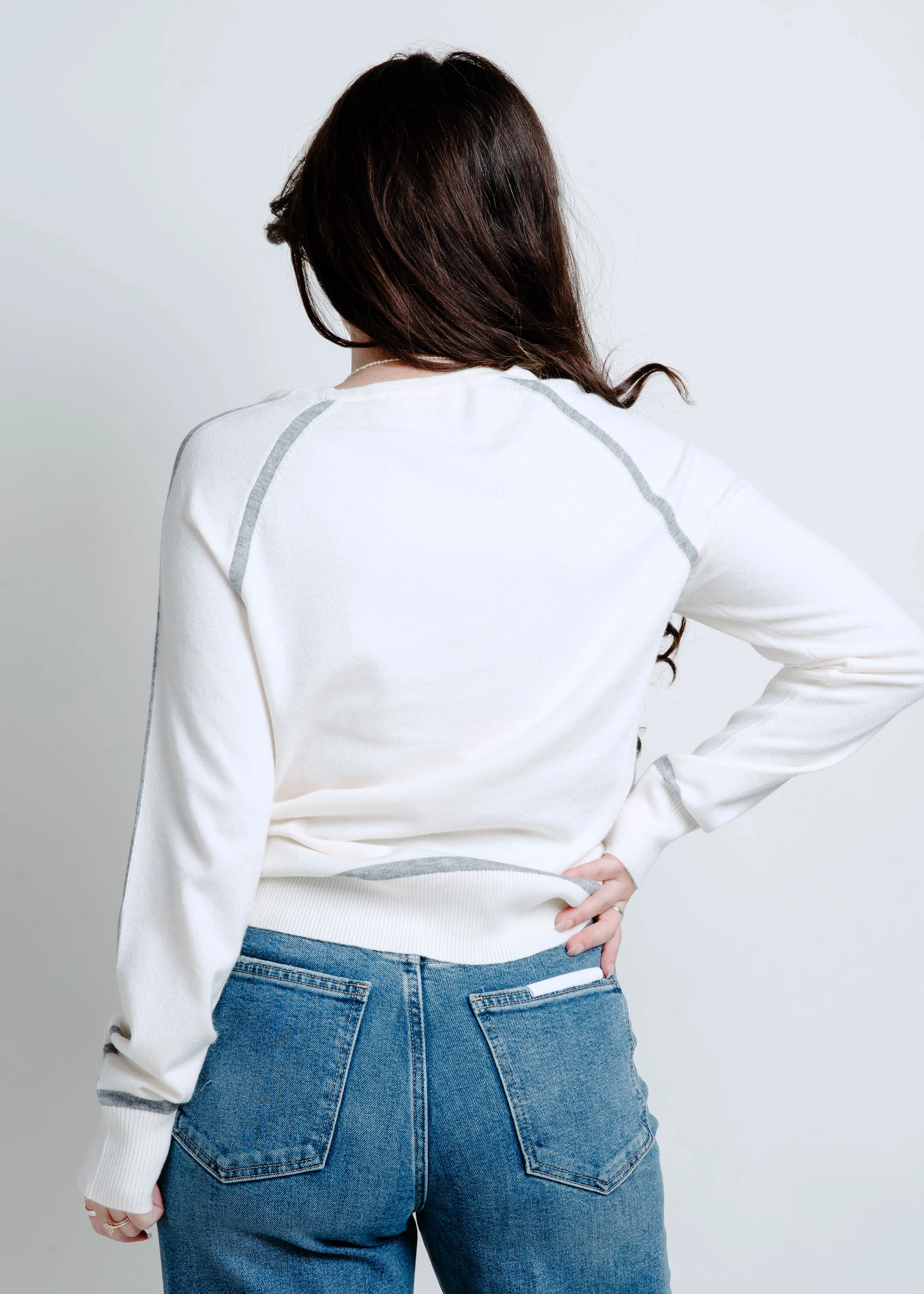 Blakely Contrast Pullover sold by Vinnie Louise product image thumbnail 3