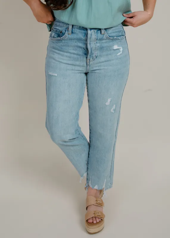 CHARLIE HIGH RISE DENIM - RUTHLESS made by Vinnie Louise