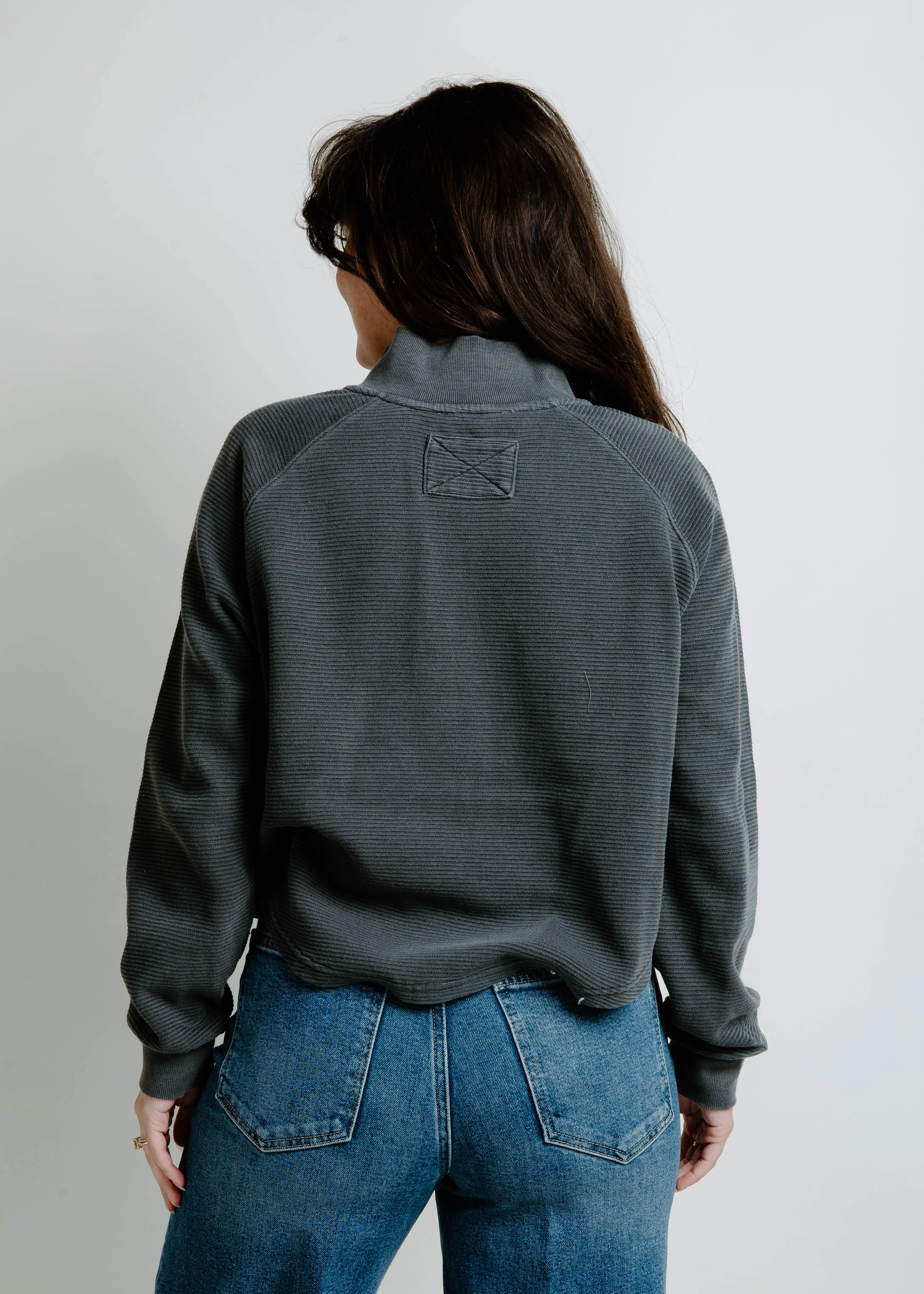 The Ollie Knit Top - Charcoal sold by Vinnie Louise product image thumbnail 4