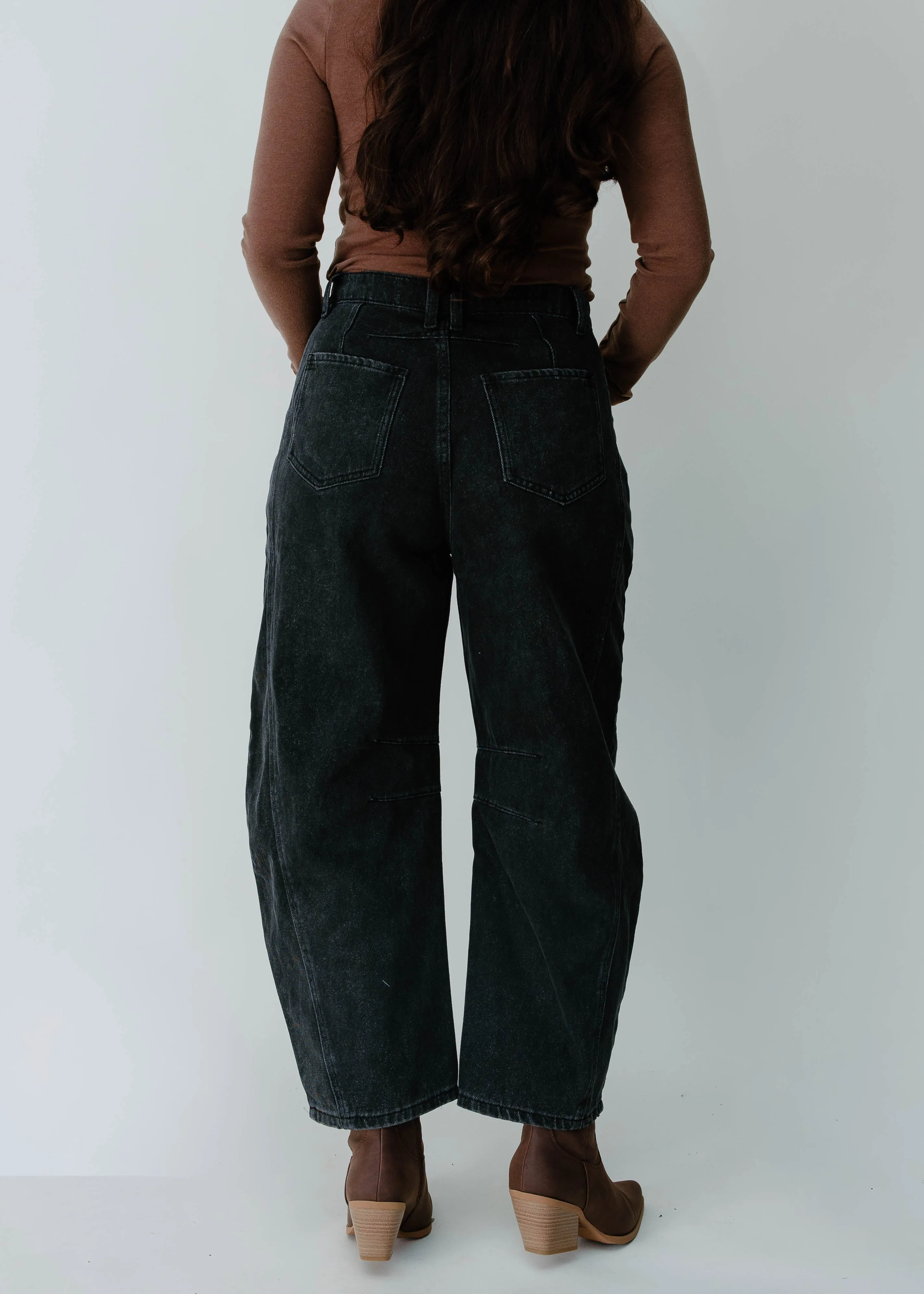 On The Move Barrel Pants - Black sold by Vinnie Louise product image thumbnail 4
