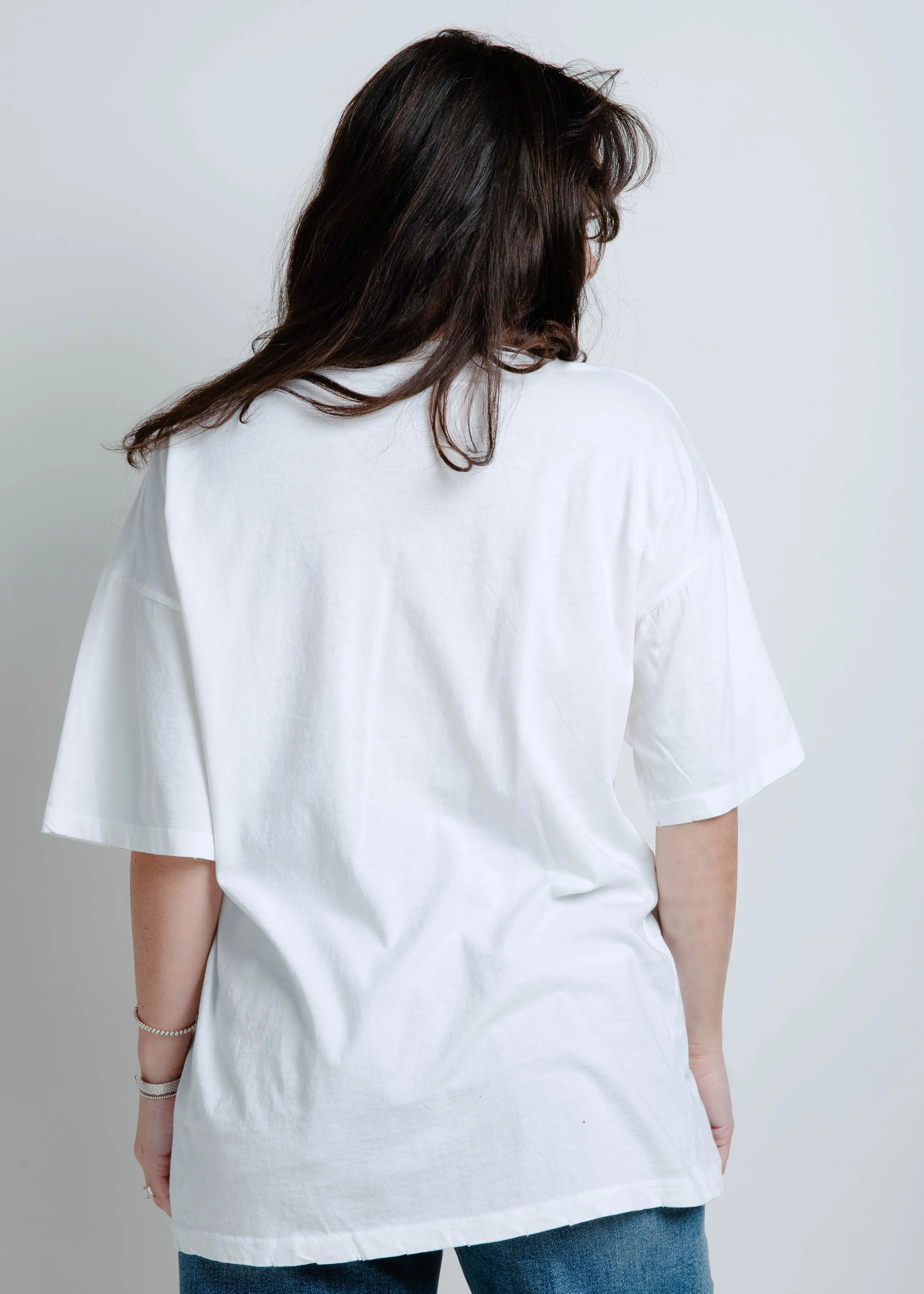 Sketched Horse Oversized Graphic Tee sold by Vinnie Louise product image thumbnail 4