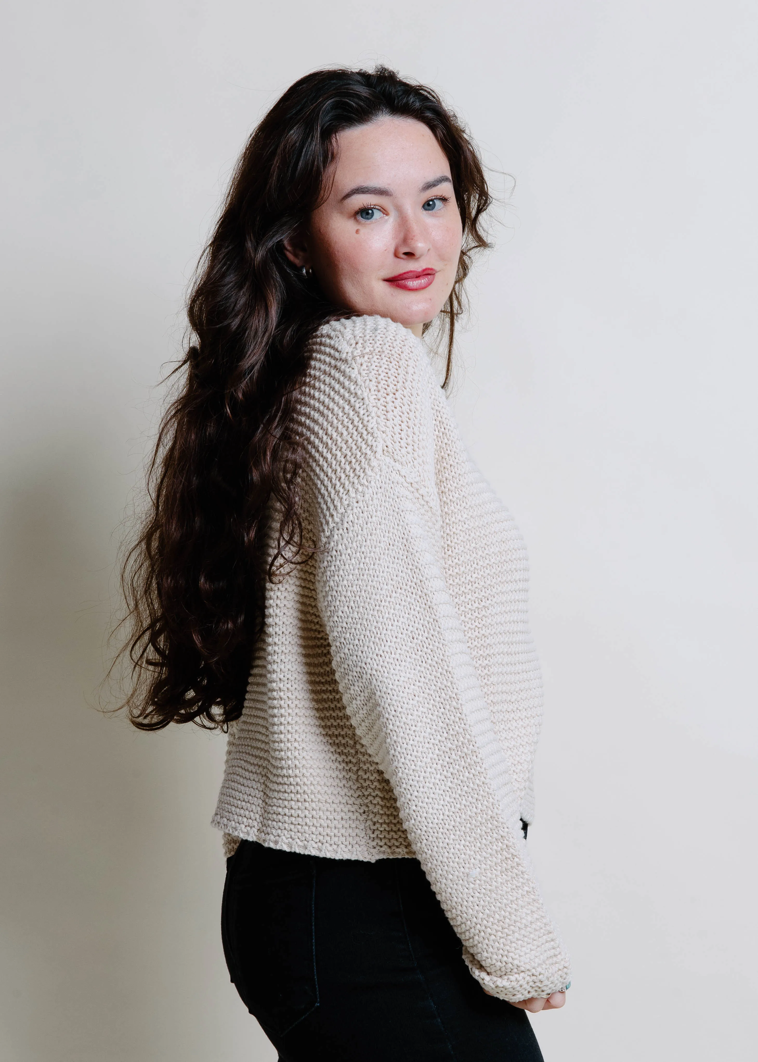 Alisha Knit Sweater - Cream sold by Vinnie Louise product image thumbnail 2