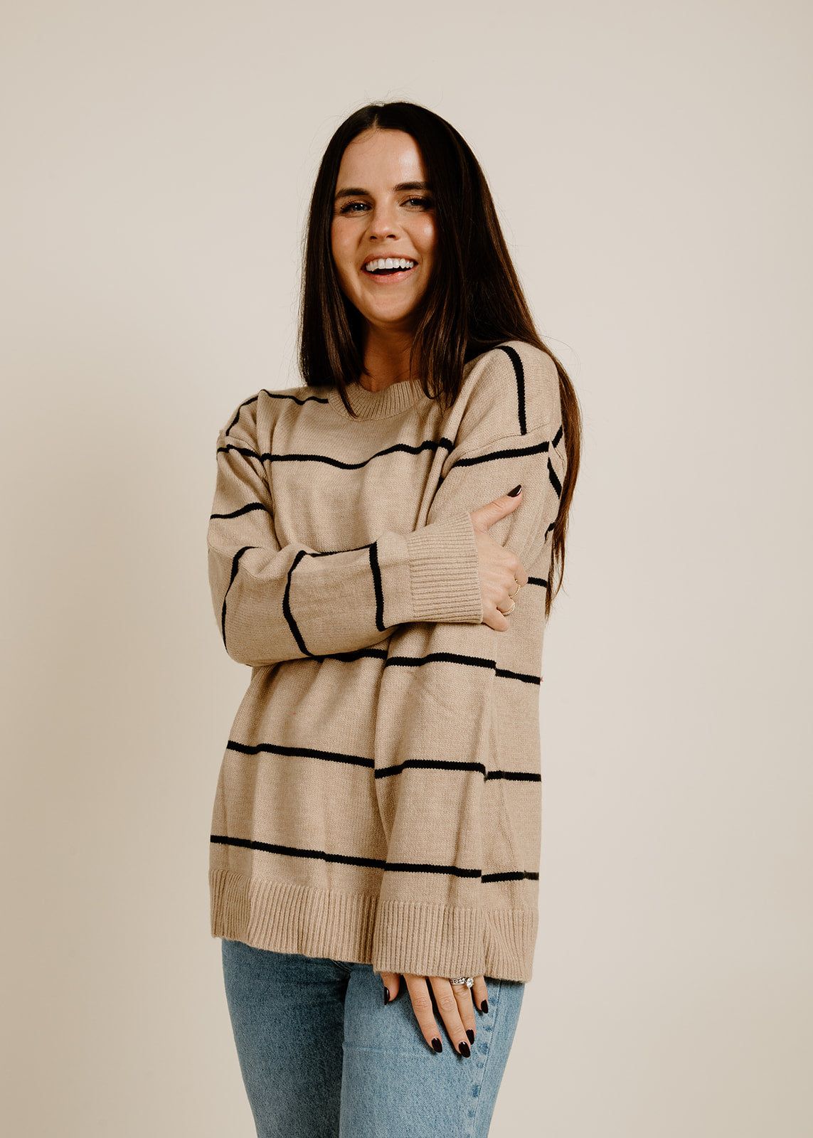 Eunice Sweater - Tan sold by Vinnie Louise product image thumbnail 4