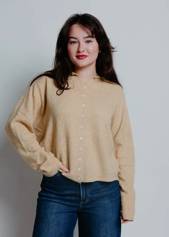 The Kenzie Cardigan - Yellow sold by Vinnie Louise