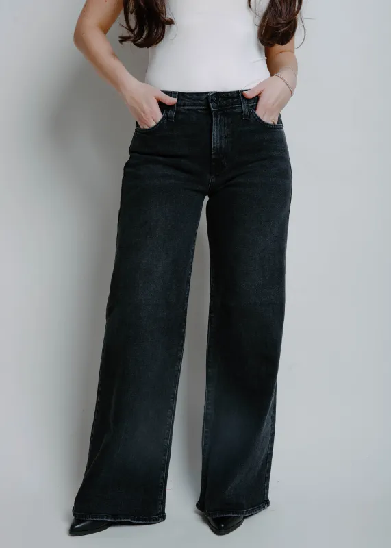 The Demi Ultra Wide Leg Denim - Black sold by Vinnie Louise