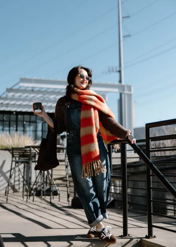 The Maddox Barrel Overalls - Medium Wash sold by Vinnie Louise