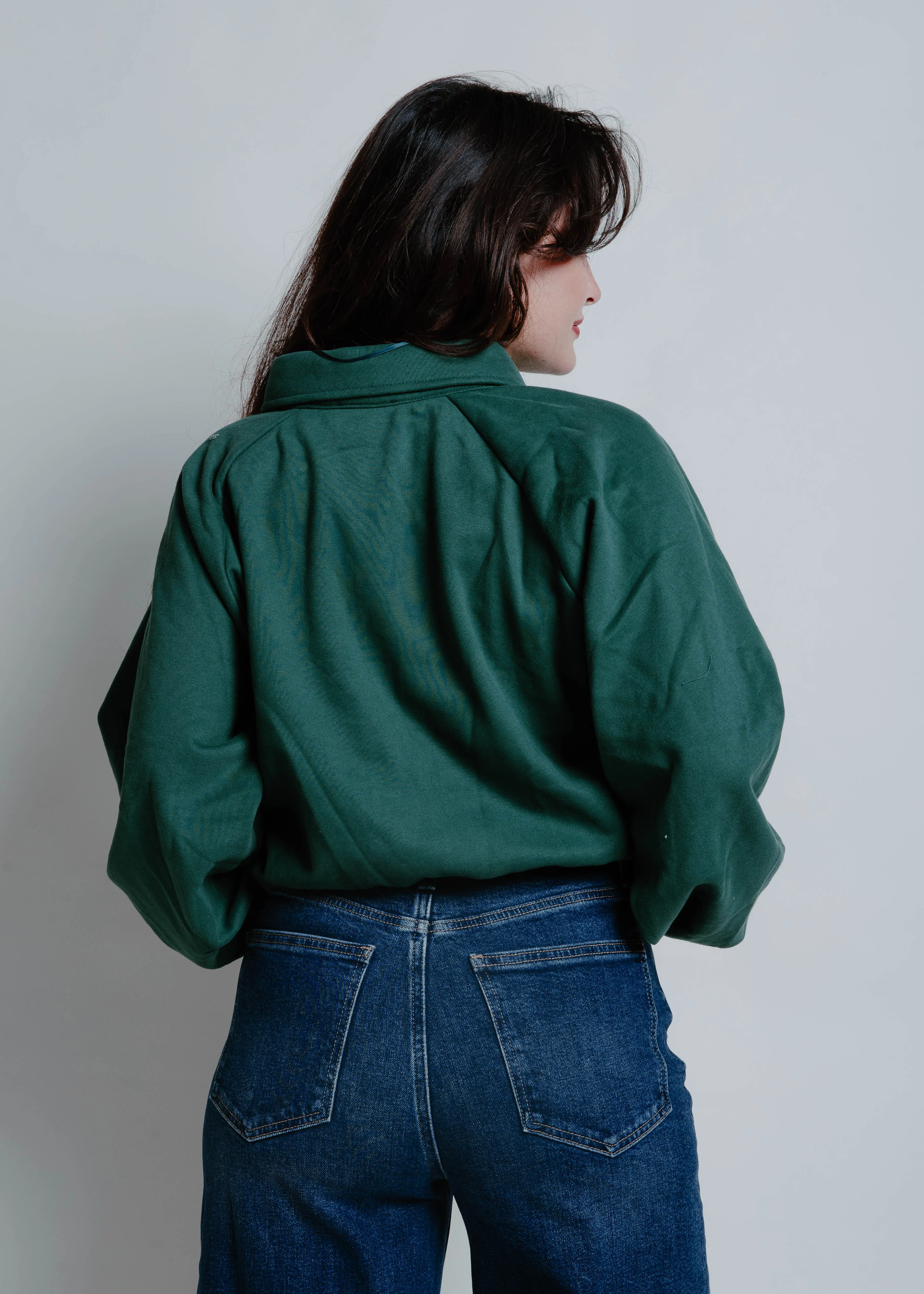 The Polo Long Sleeve Top - Green sold by Vinnie Louise product image thumbnail 5