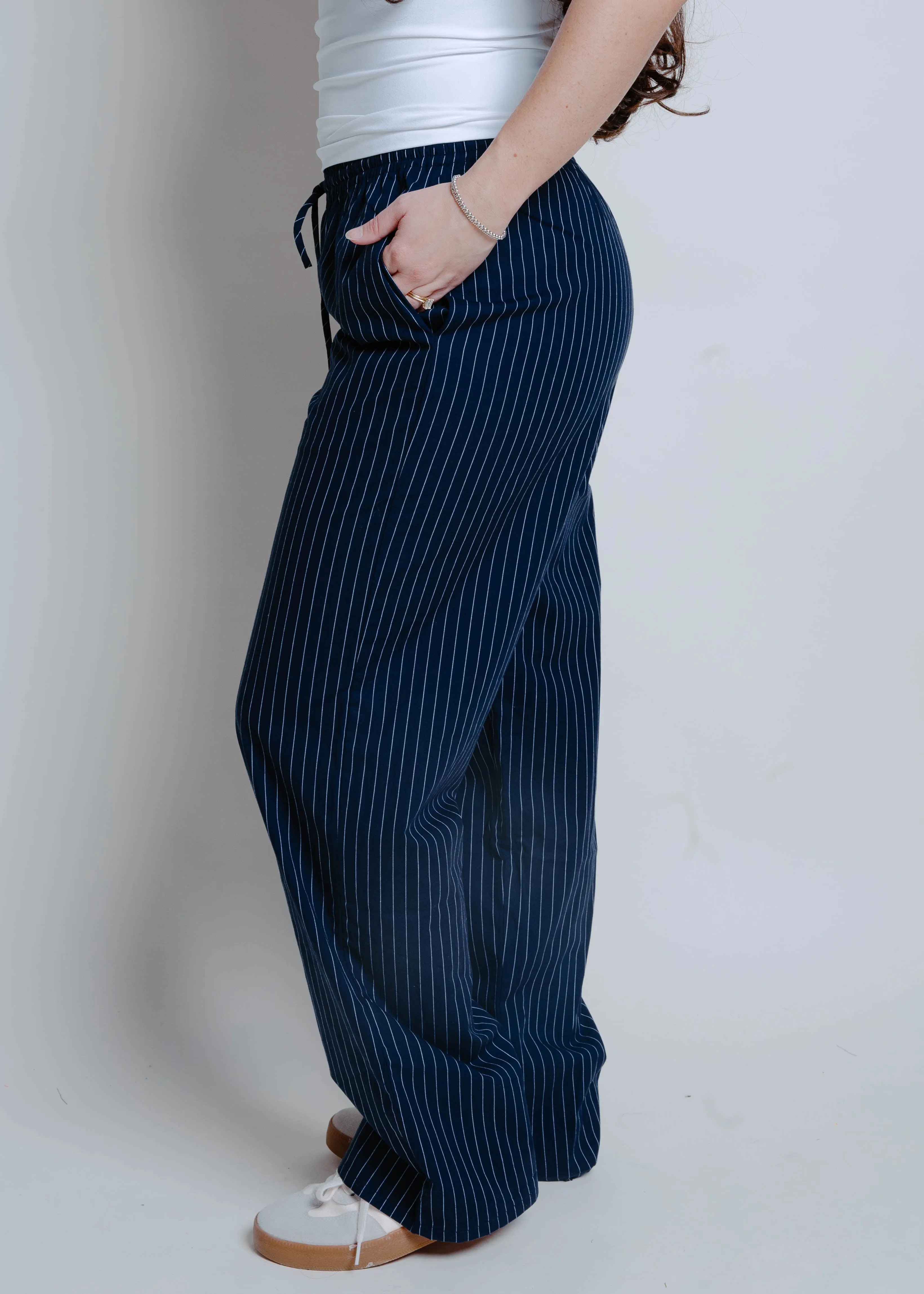 The Bar Harbor Pants - Navy sold by Vinnie Louise product image thumbnail 2