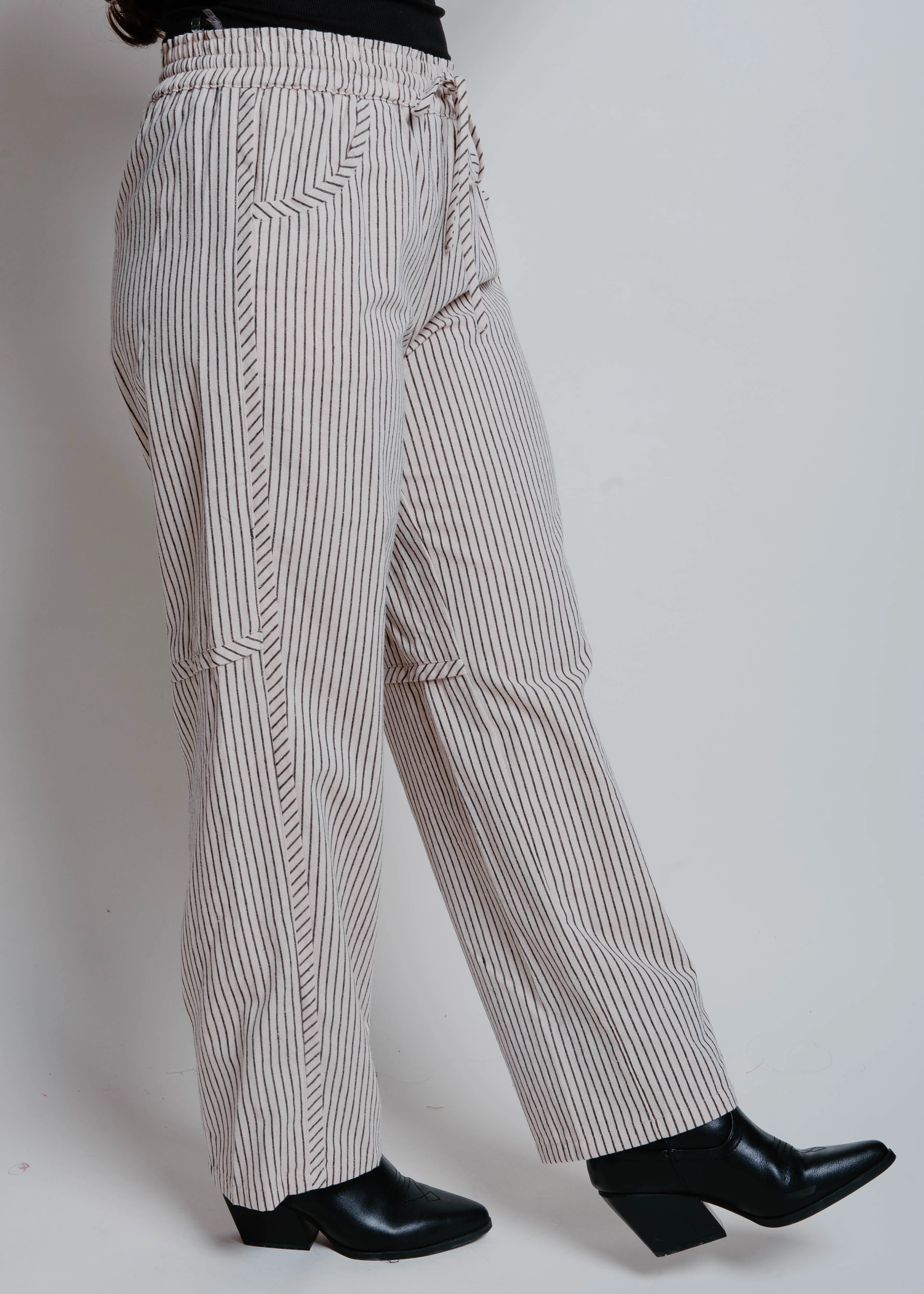 Tyler Striped Barrel Pant sold by Vinnie Louise product image thumbnail 4