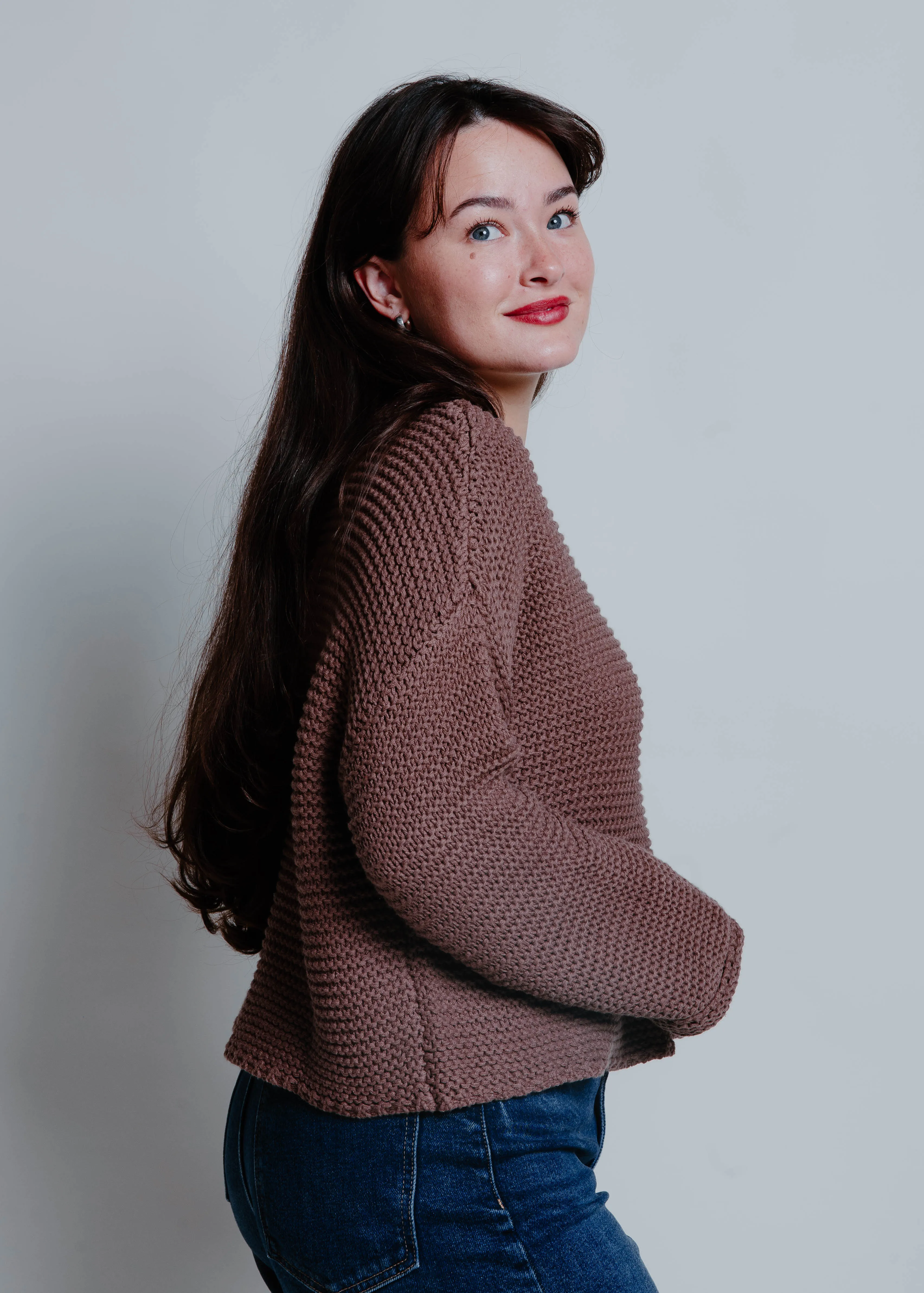 Alisha Knit Sweater - Chocolate sold by Vinnie Louise product image thumbnail 3