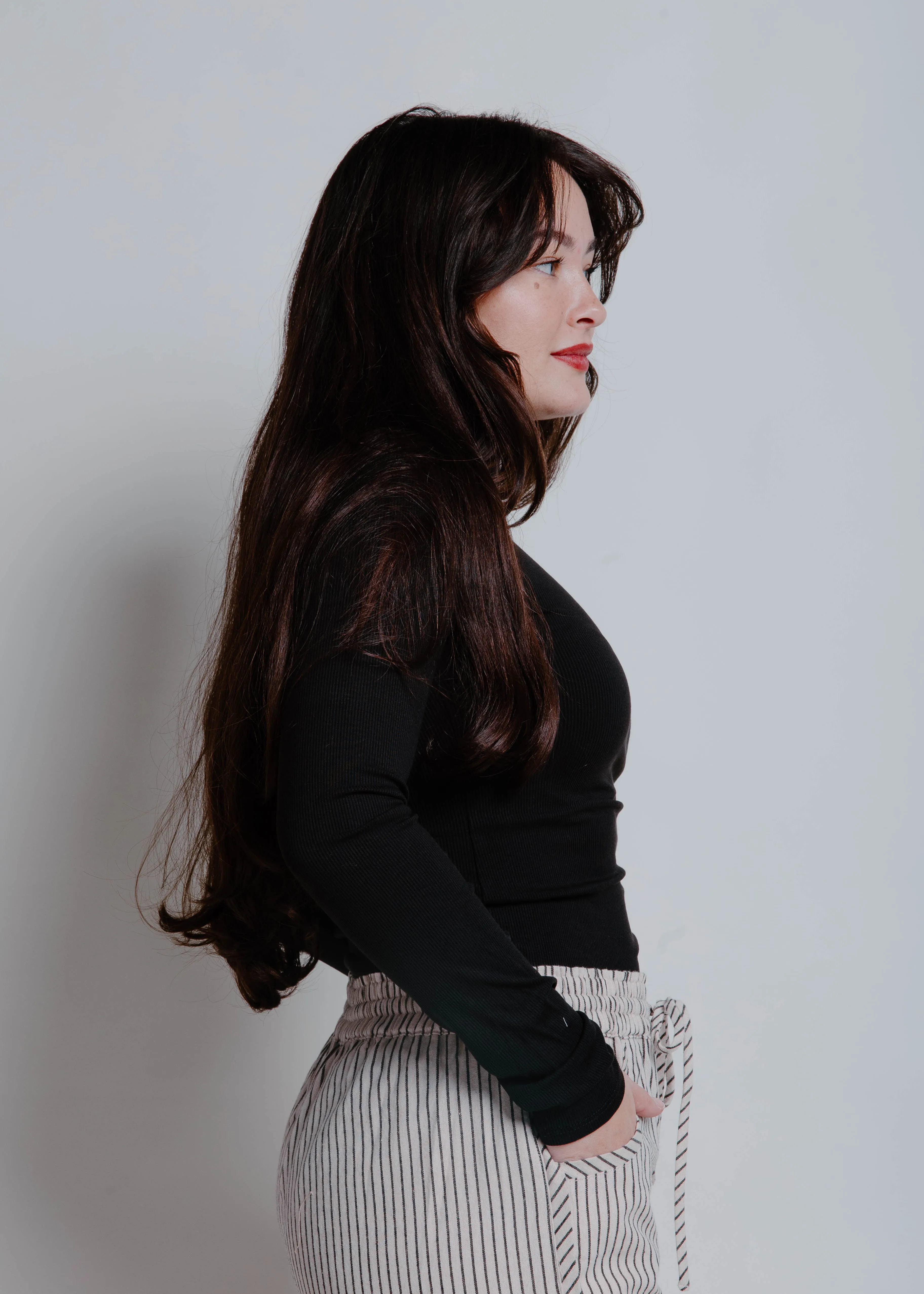 The Claire Everyday Mock Neck Top - Black sold by Vinnie Louise product image thumbnail 2