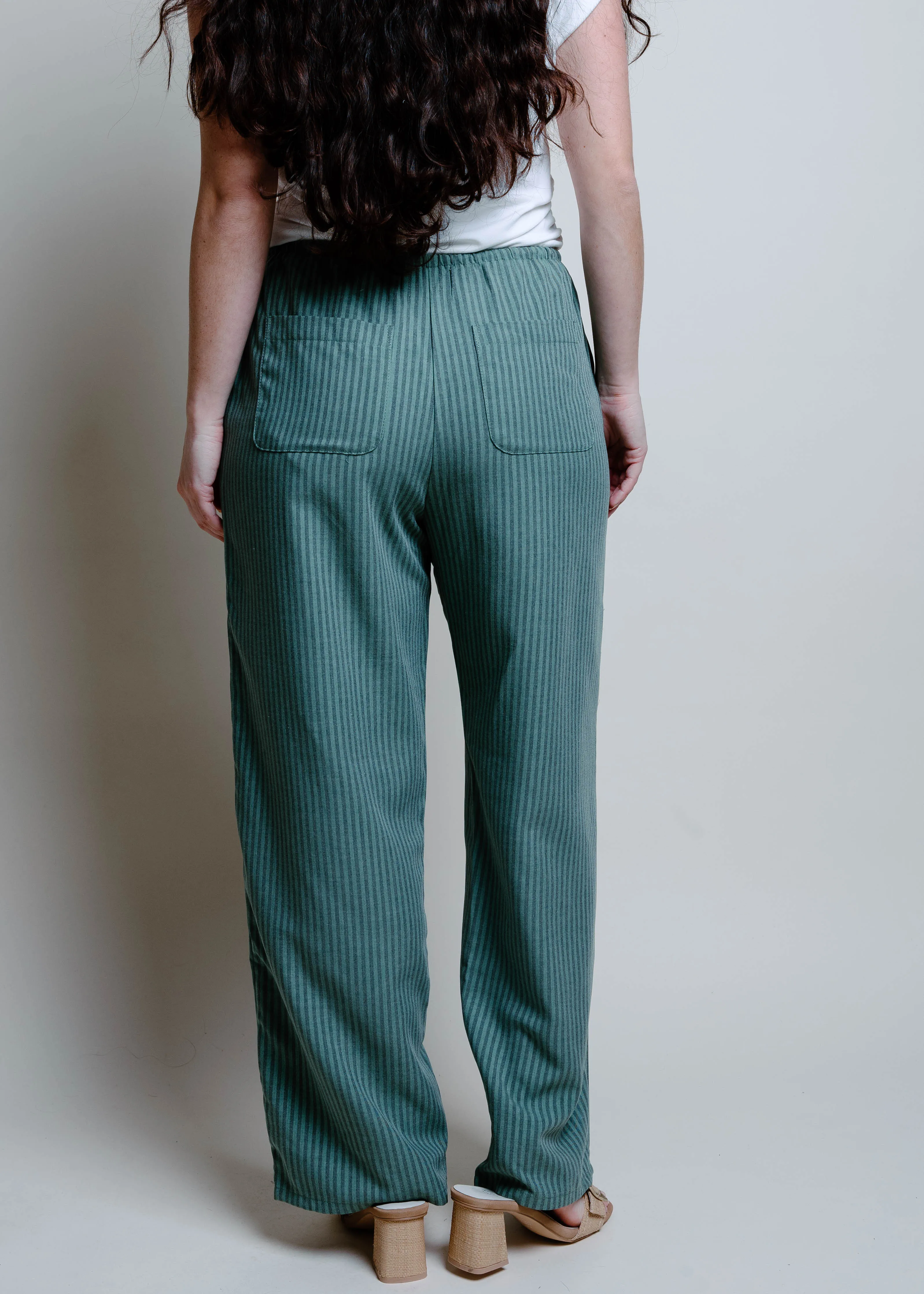 The Vineyard Striped Pants - Green sold by Vinnie Louise product image thumbnail 5