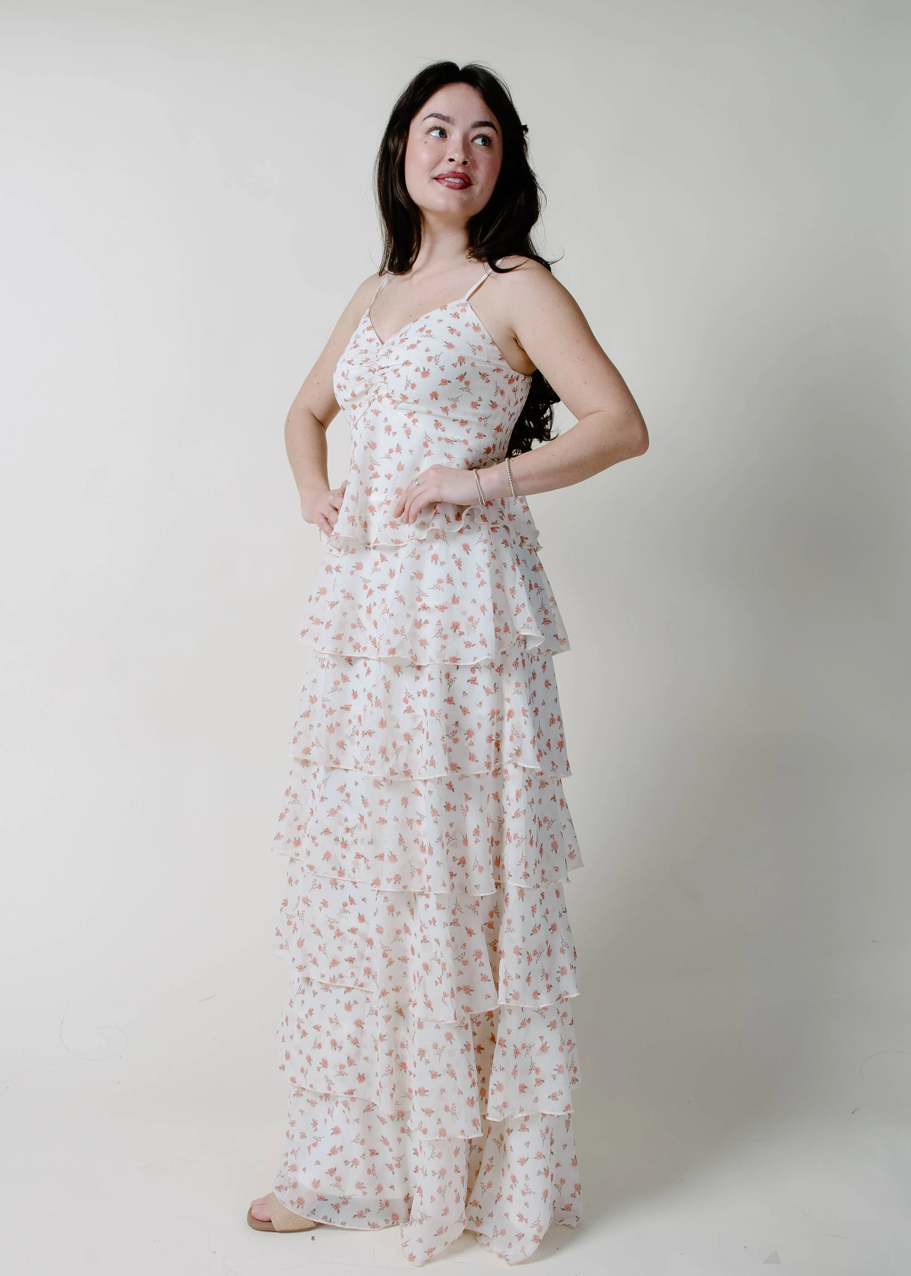 The Soft Bloom Maxi Dress sold by Vinnie Louise product image thumbnail 4