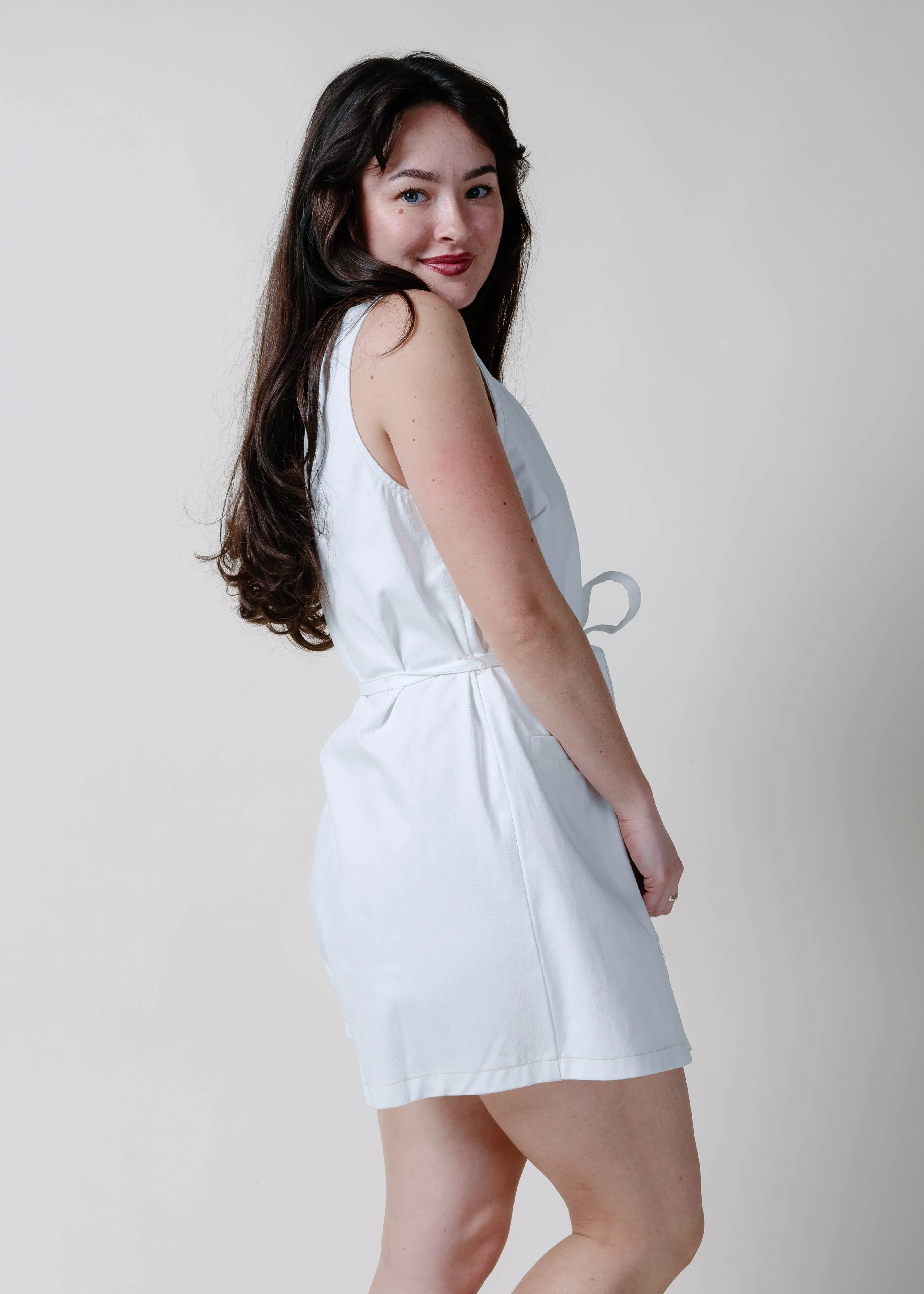 The Setting Sun Romper - White sold by Vinnie Louise product image thumbnail 3