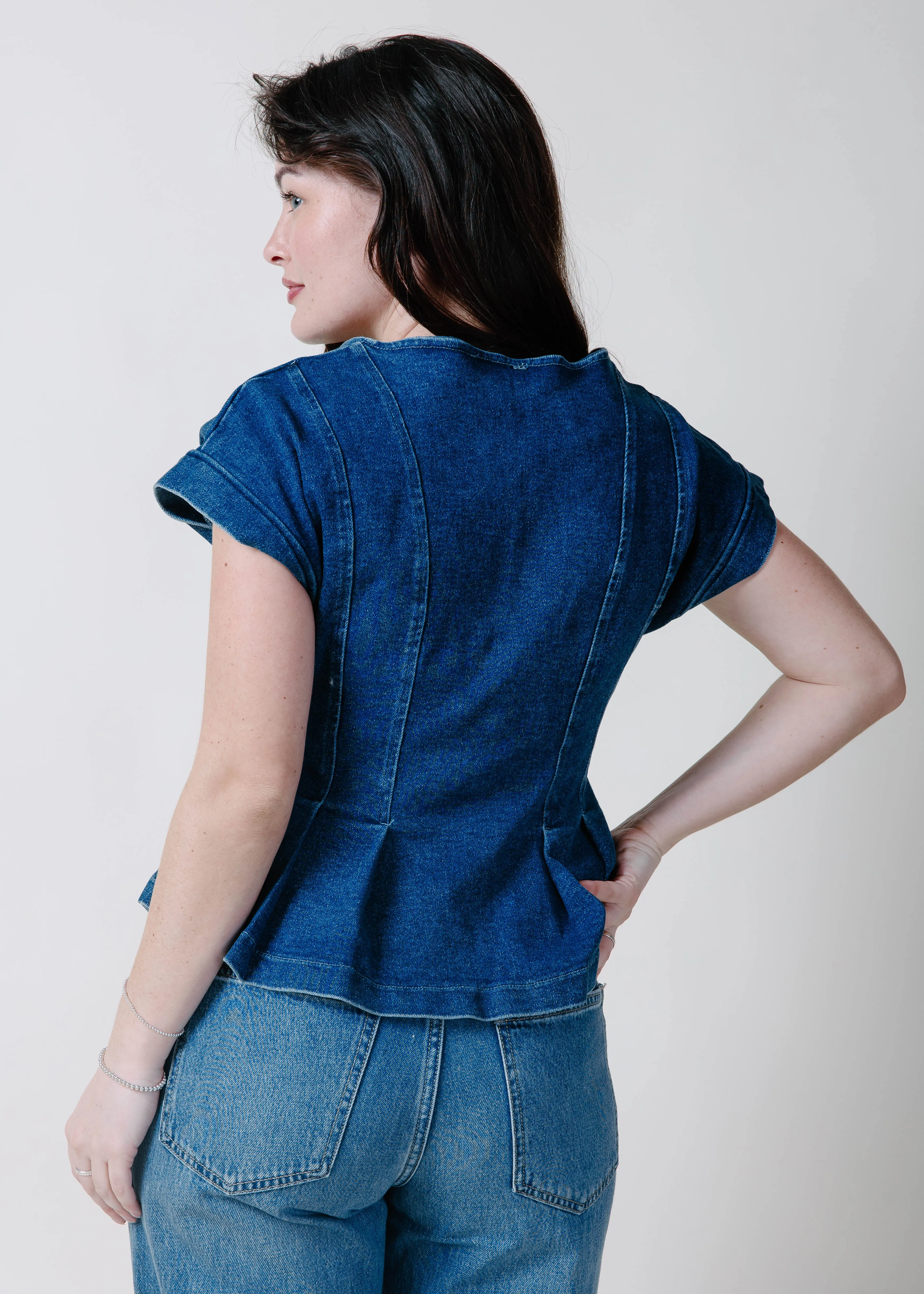 The Lone Star Denim Top sold by Vinnie Louise product image thumbnail 4