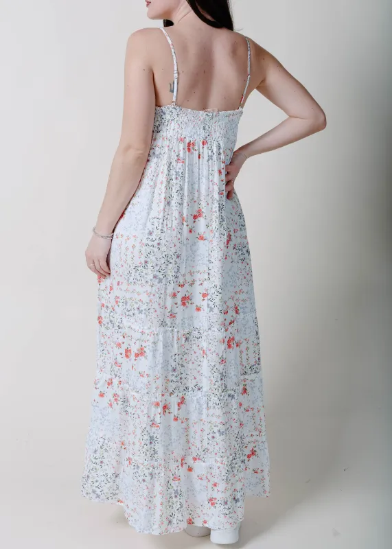 The Athena Ruffle Maxi Dress made by lovestitch