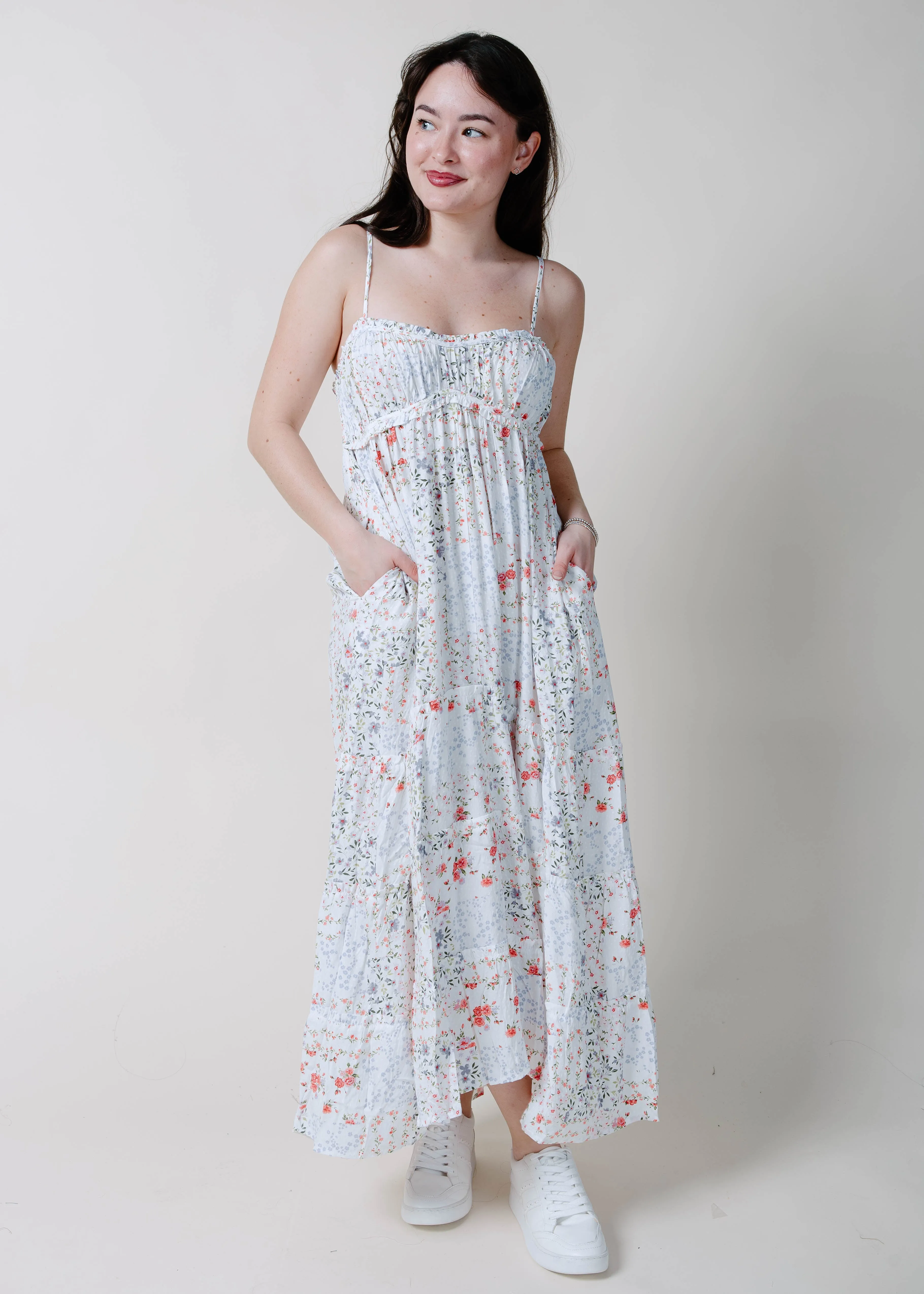 The Athena Ruffle Maxi Dress sold by Vinnie Louise product image thumbnail 5