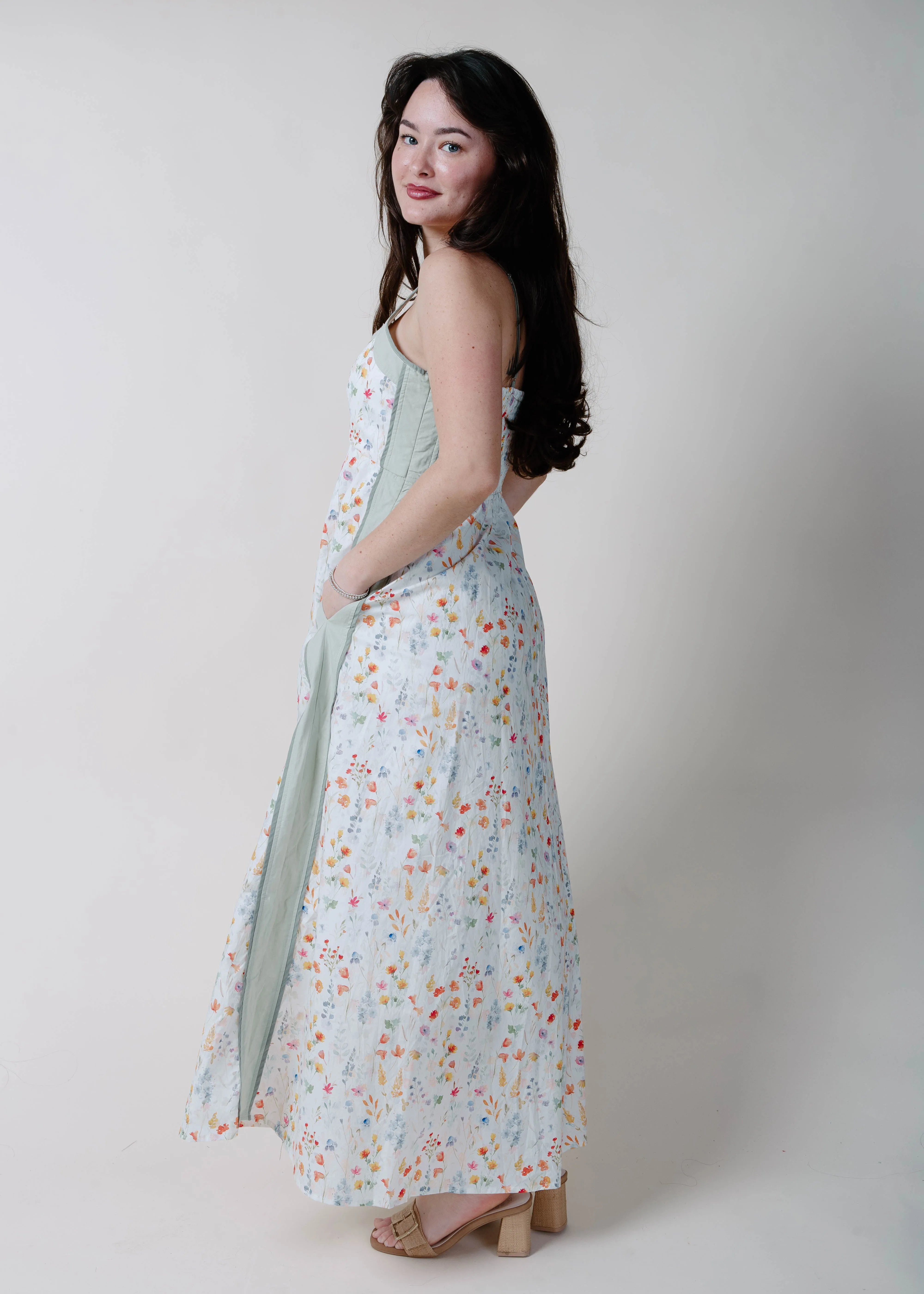 Thea Floral Maxi Dress sold by Vinnie Louise product image thumbnail 3