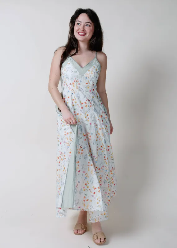Thea Floral Maxi Dress sold by Vinnie Louise