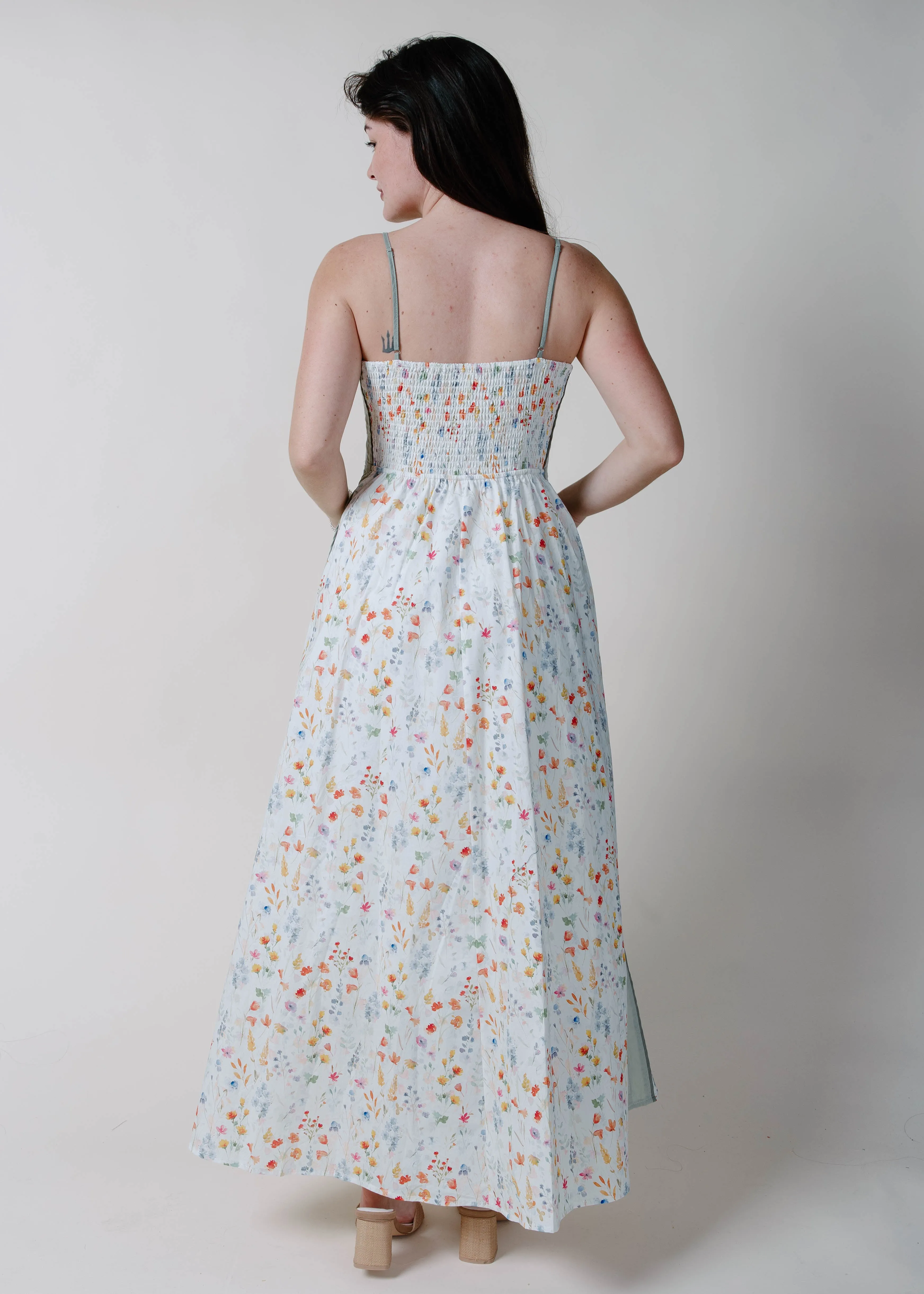 Thea Floral Maxi Dress sold by Vinnie Louise product image thumbnail 4