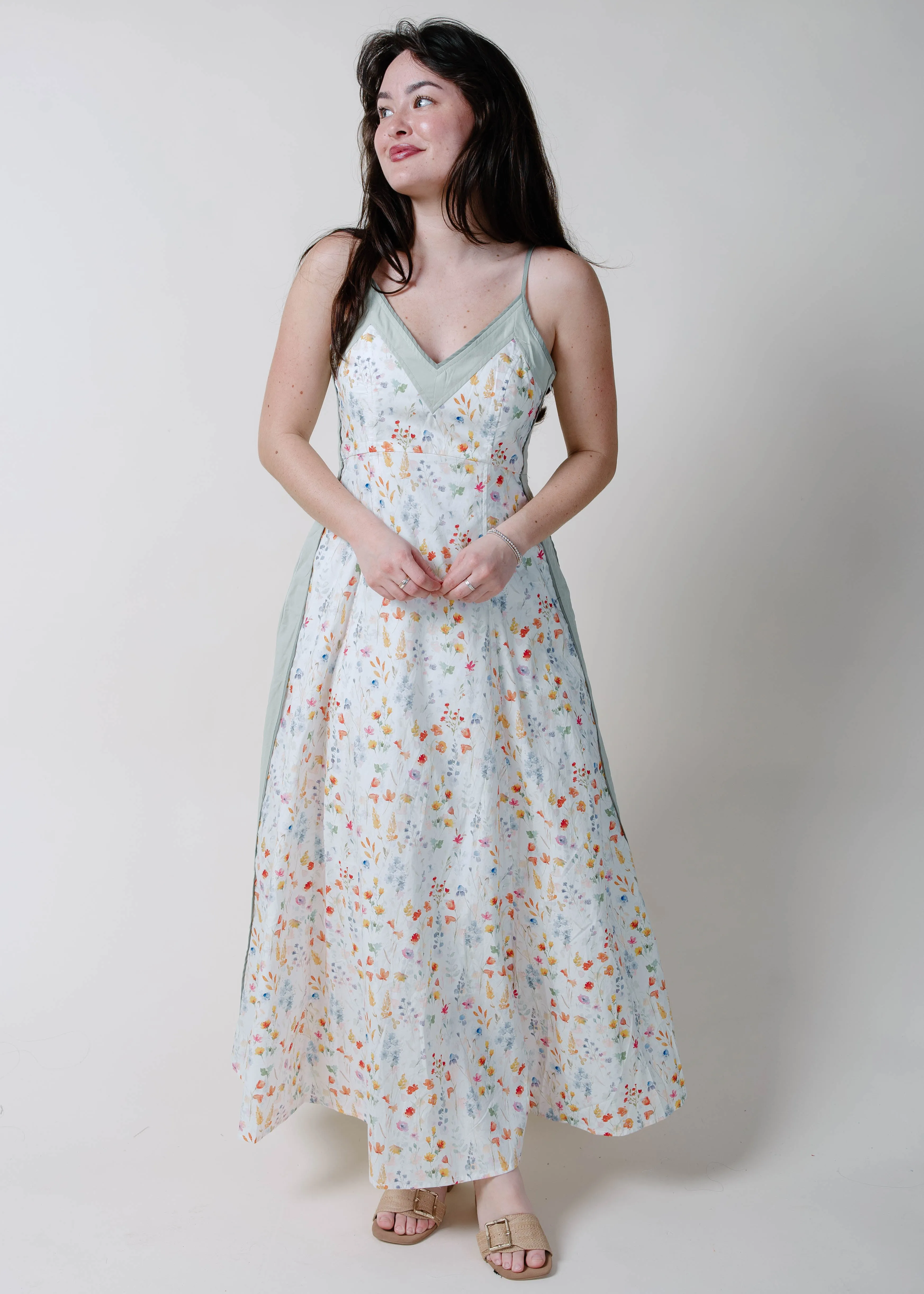 Thea Floral Maxi Dress sold by Vinnie Louise product image thumbnail 2