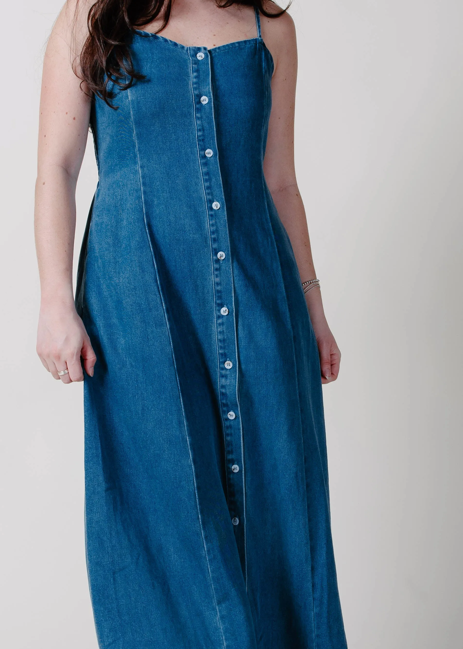 The Ella Denim Midi Dress sold by Vinnie Louise product image thumbnail 3