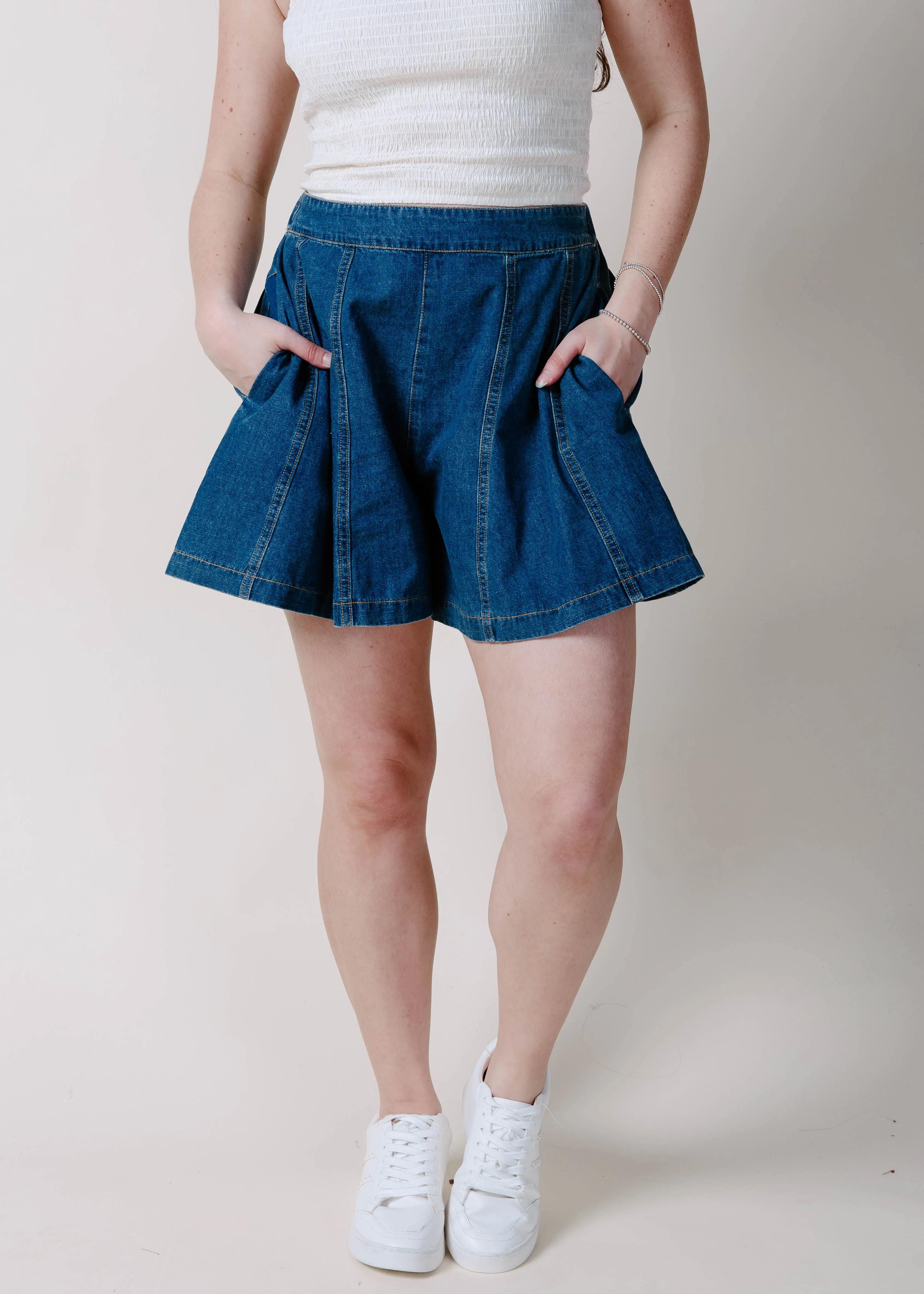 The April Denim Shorts sold by Vinnie Louise product image thumbnail 2