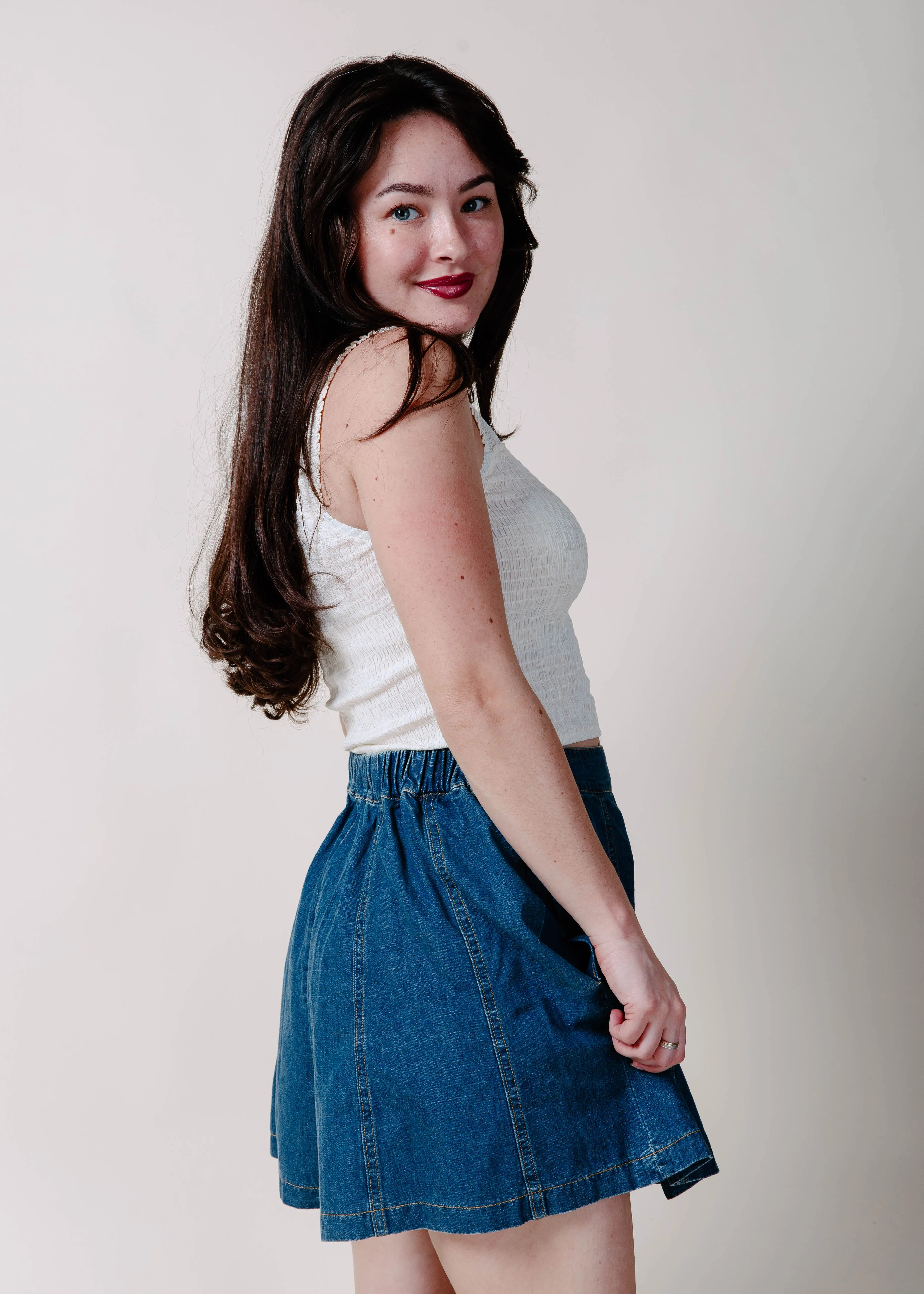The April Denim Shorts sold by Vinnie Louise product image thumbnail 3
