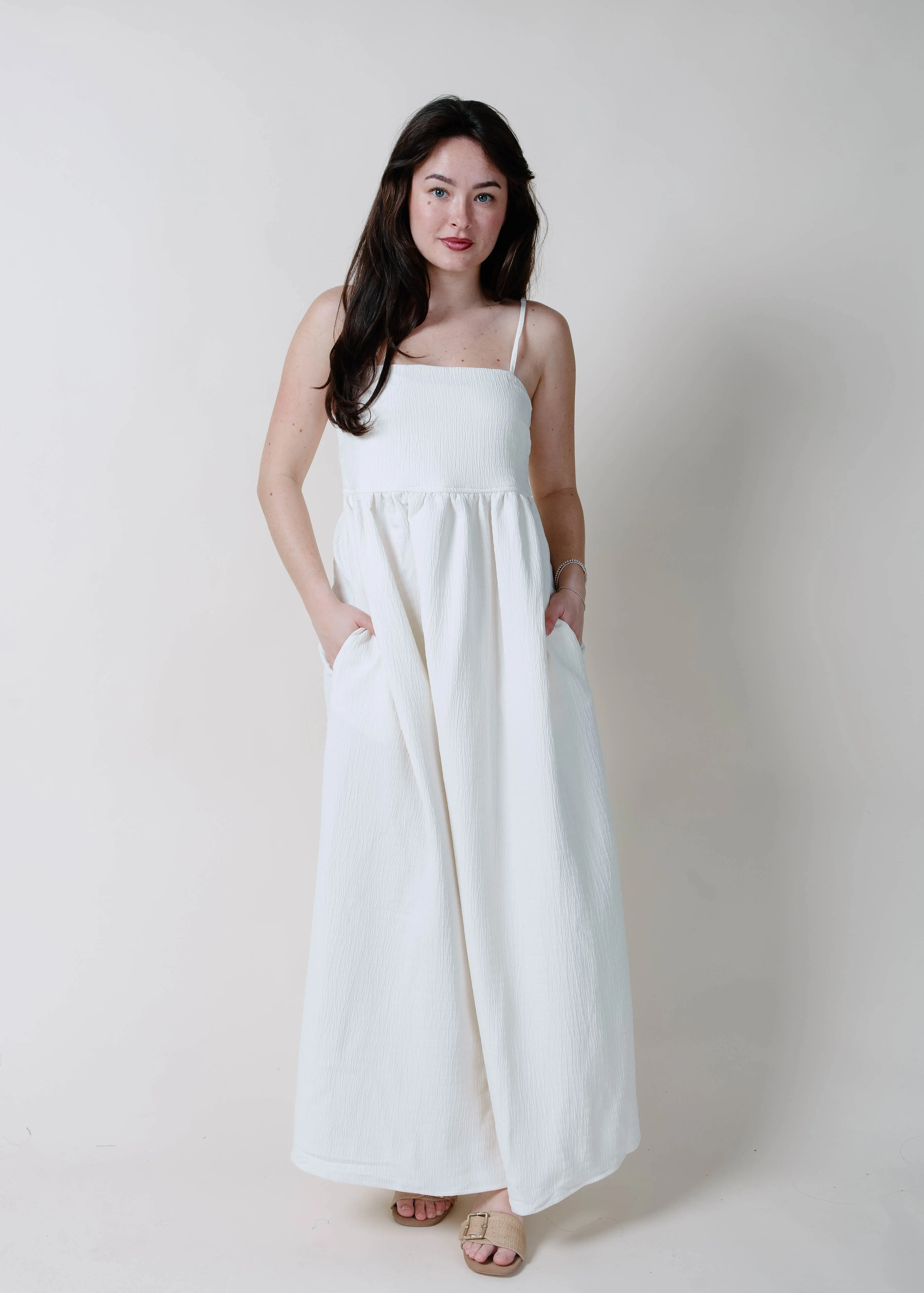 The Auden Maxi Dress - Cream sold by Vinnie Louise product image thumbnail 2