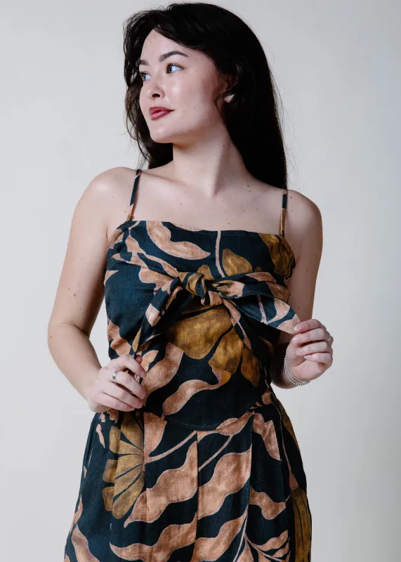 The Cabo Tie Top made by Vinnie Louise