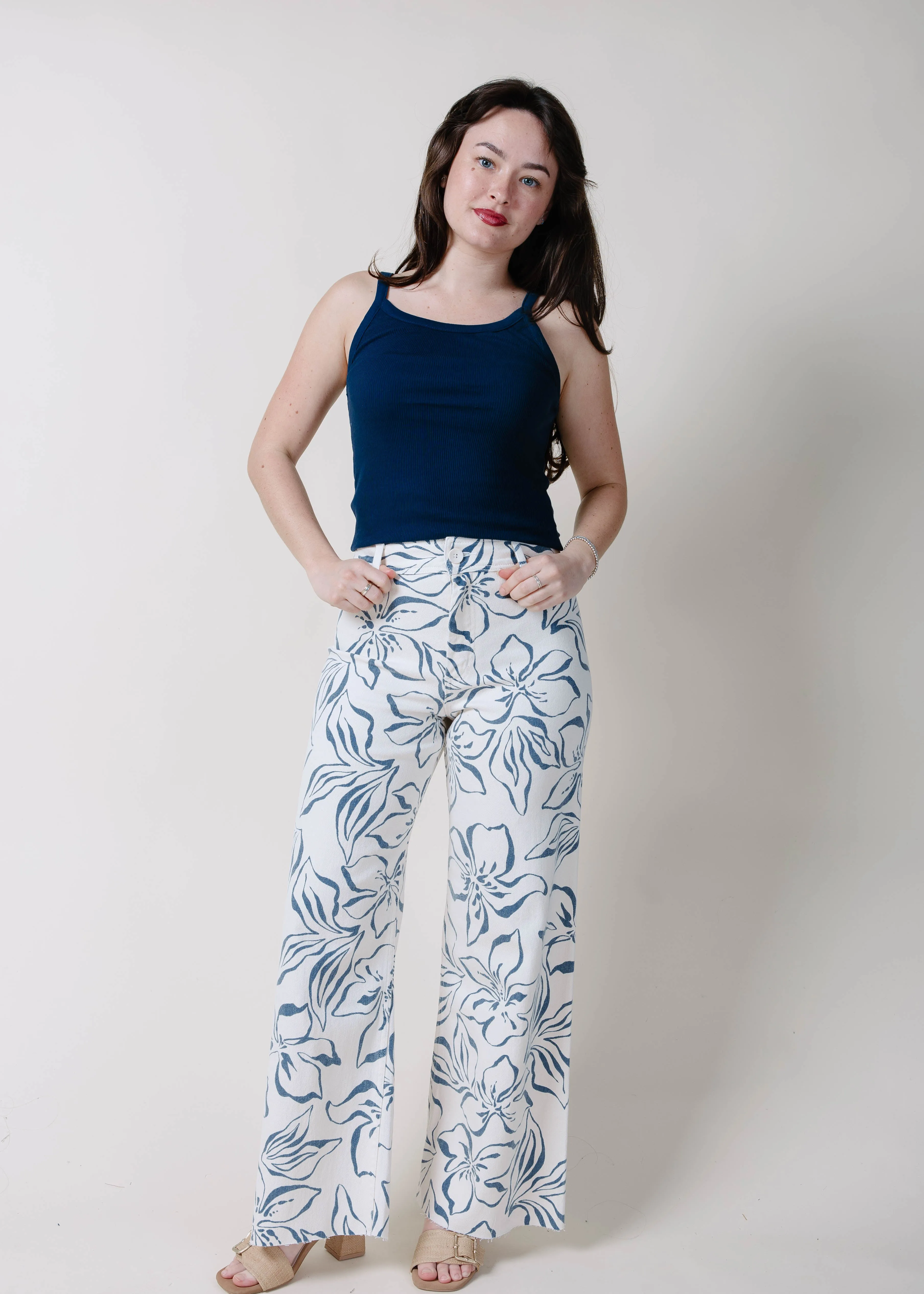 The Ellis Floral Pant sold by Vinnie Louise product image thumbnail 2