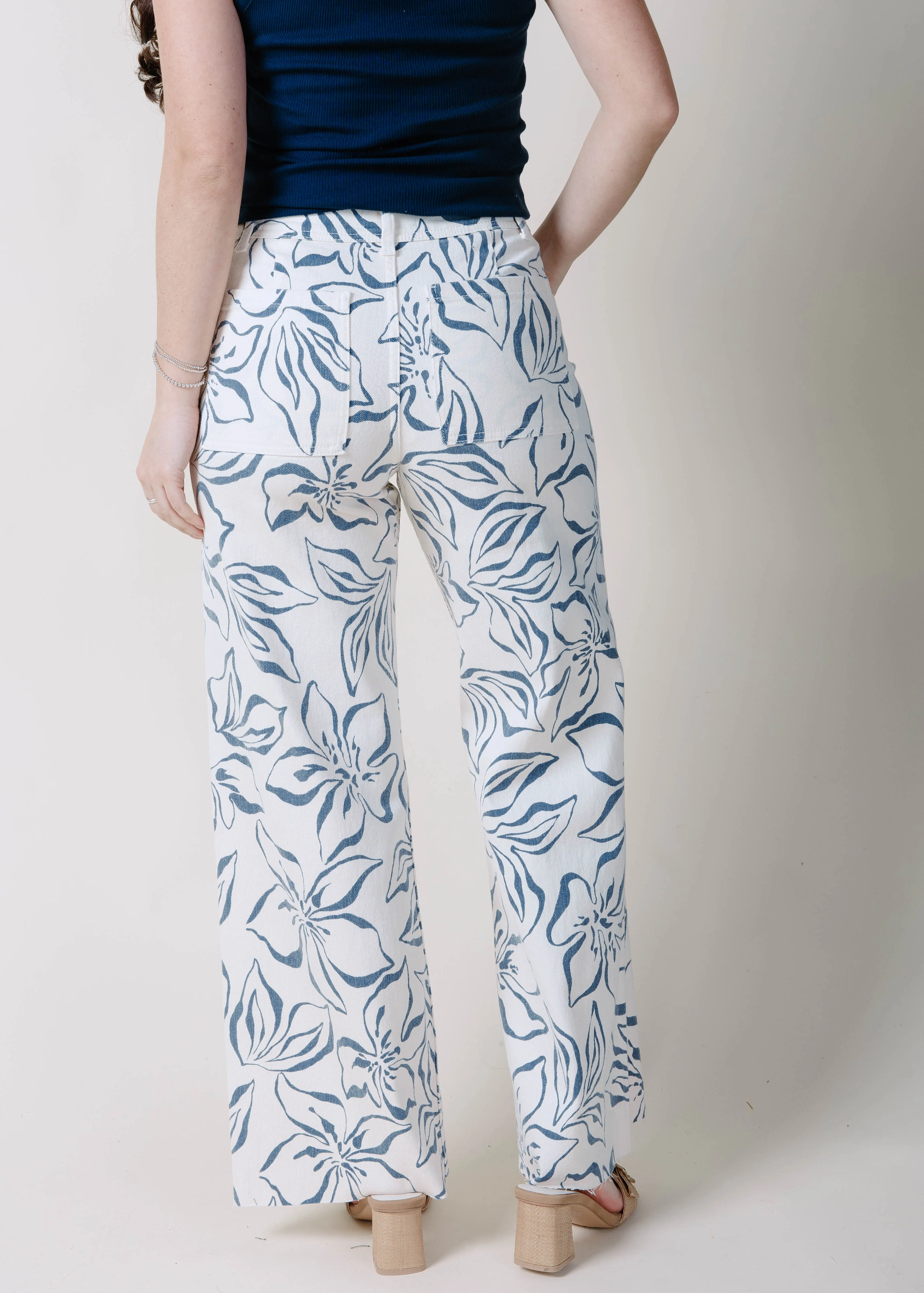 The Ellis Floral Pant sold by Vinnie Louise product image thumbnail 4
