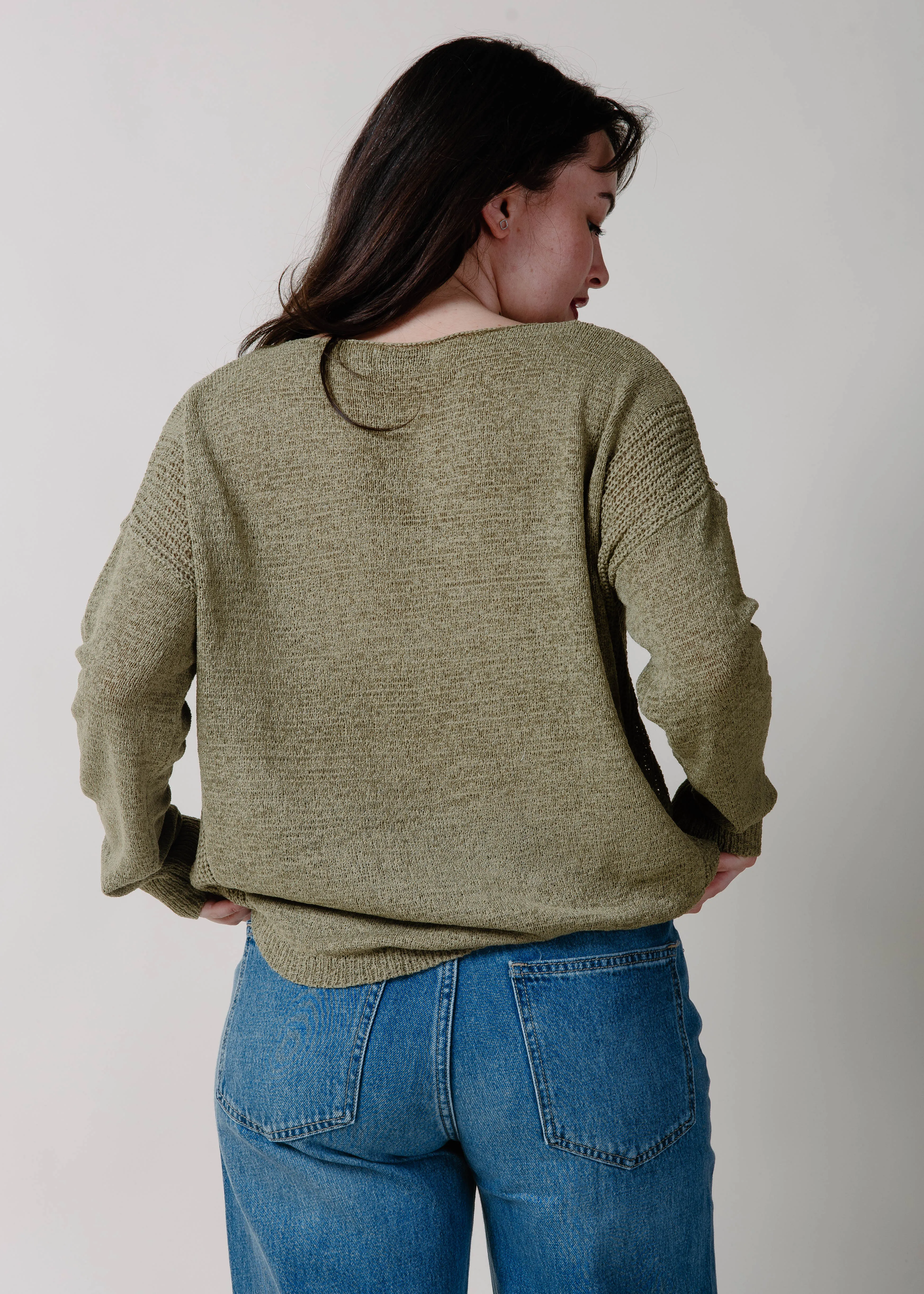 The Baylen Knit Top - Sage sold by Vinnie Louise product image thumbnail 4
