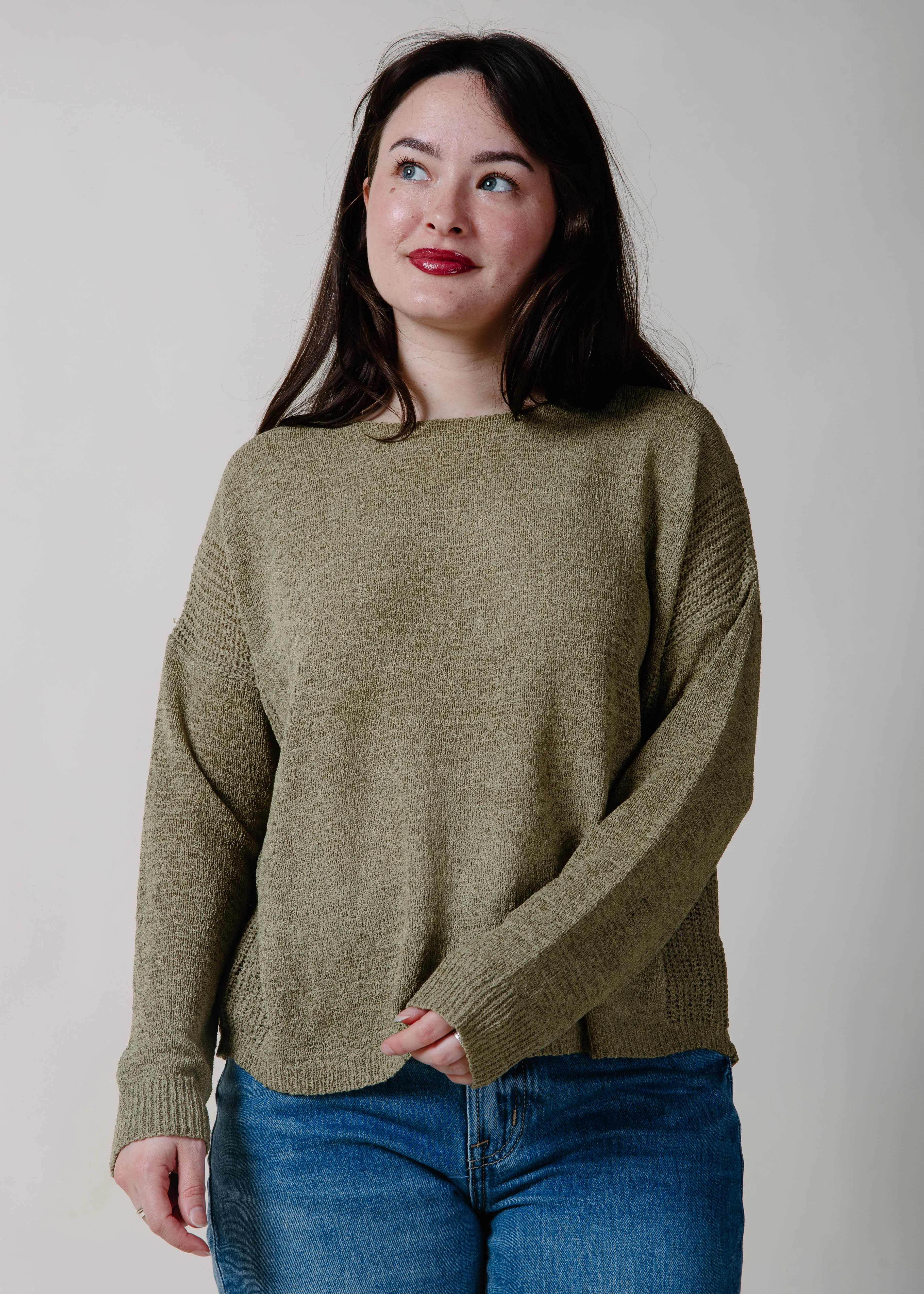 The Baylen Knit Top - Sage sold by Vinnie Louise product image thumbnail 2