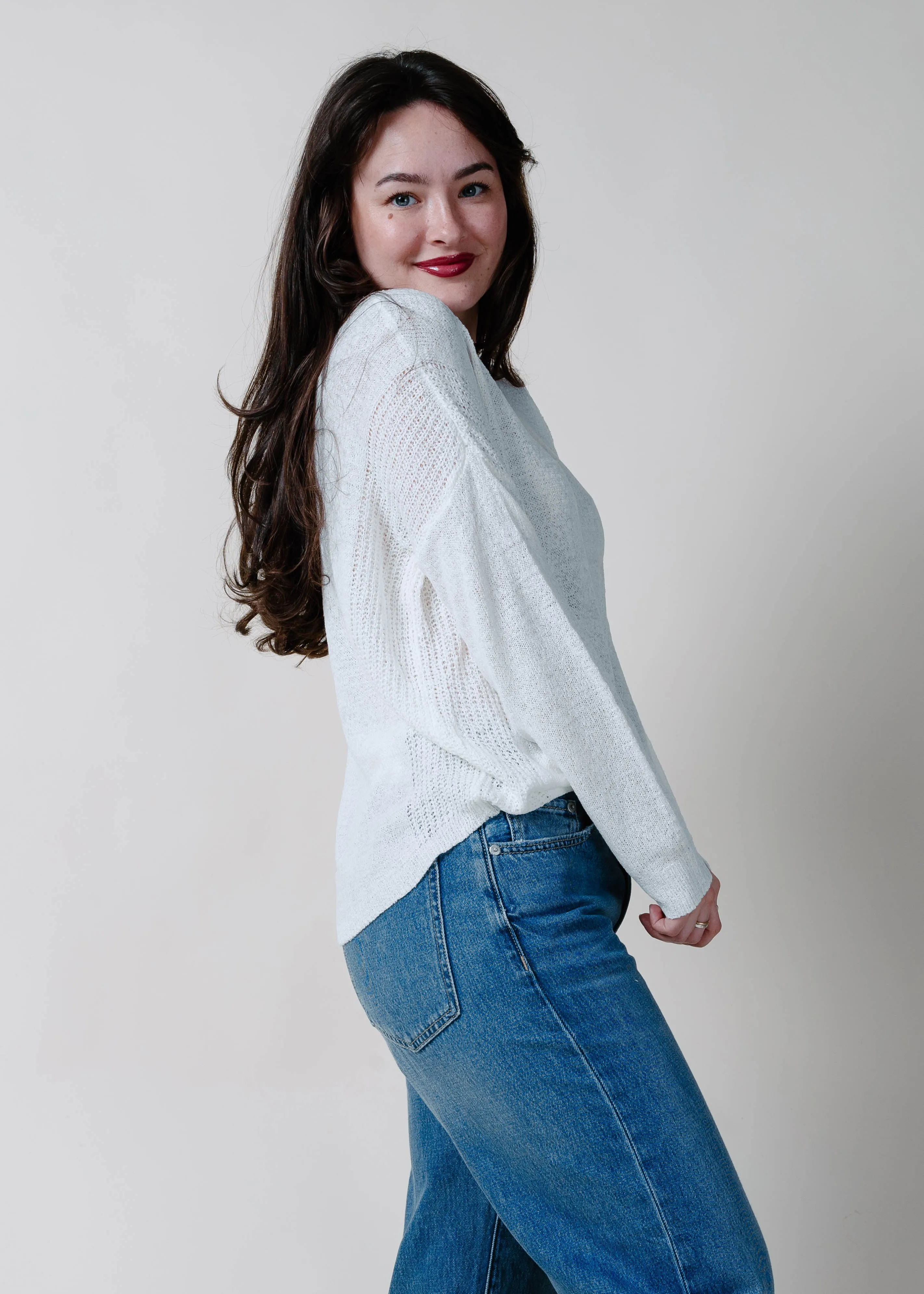 The Baylen Knit Top - Off White sold by Vinnie Louise product image thumbnail 3