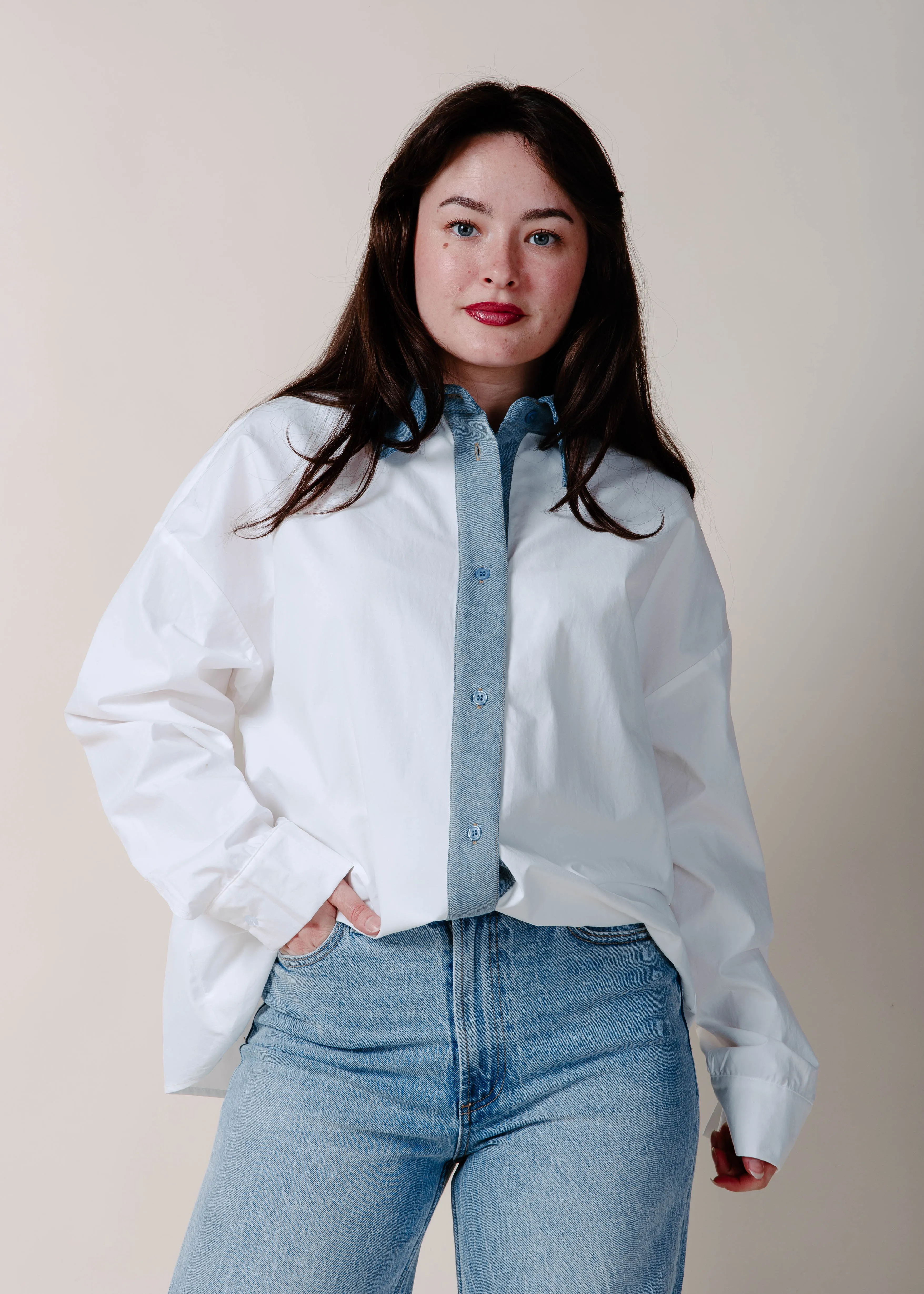 The Penny Top - Off White sold by Vinnie Louise product image thumbnail 3
