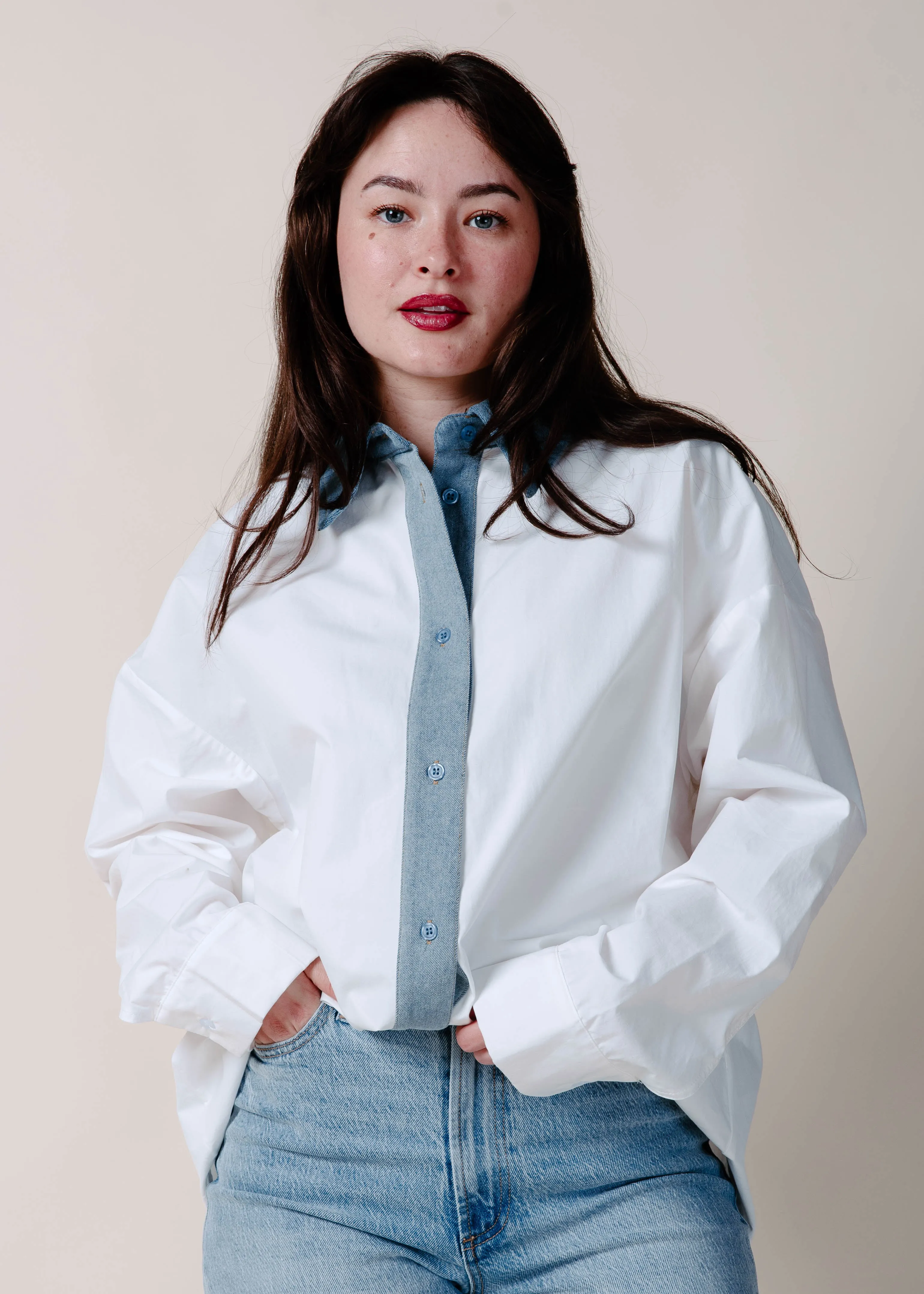 The Penny Top - Off White sold by Vinnie Louise