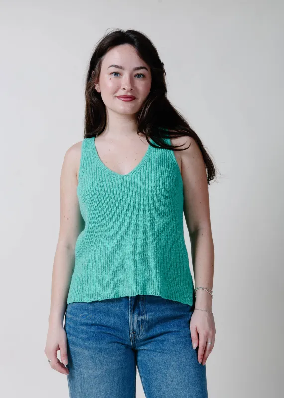 Grass Is Greener Knit Top - Green made by By Together