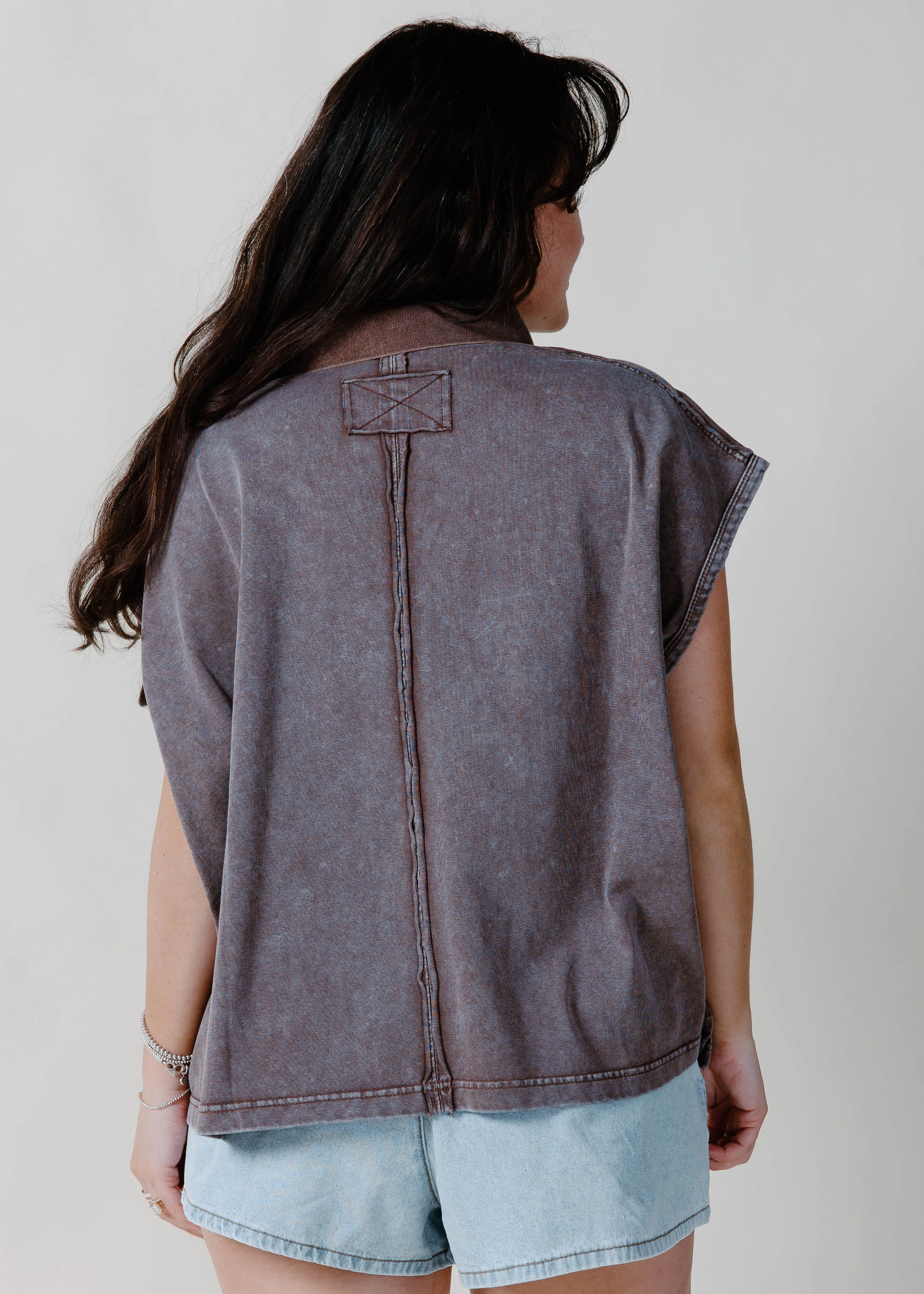 Ronnie Top - Mocha sold by Vinnie Louise product image thumbnail 4