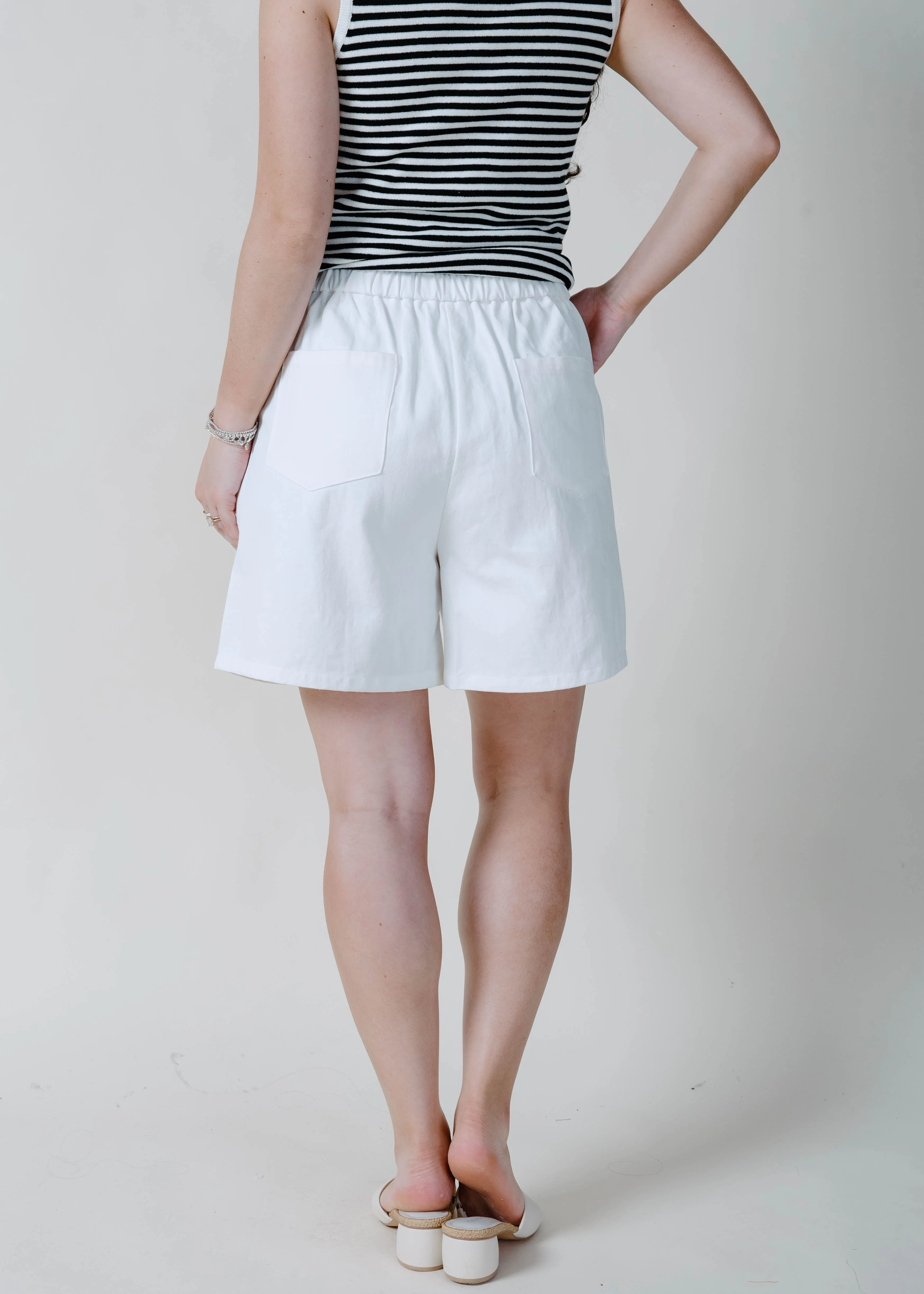 The Fairhope Shorts - White sold by Vinnie Louise product image thumbnail 5